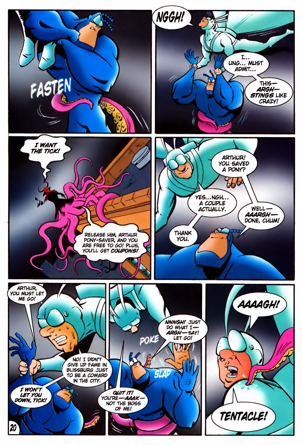 Read online The Tick: Days of Drama comic -  Issue #4 - 22