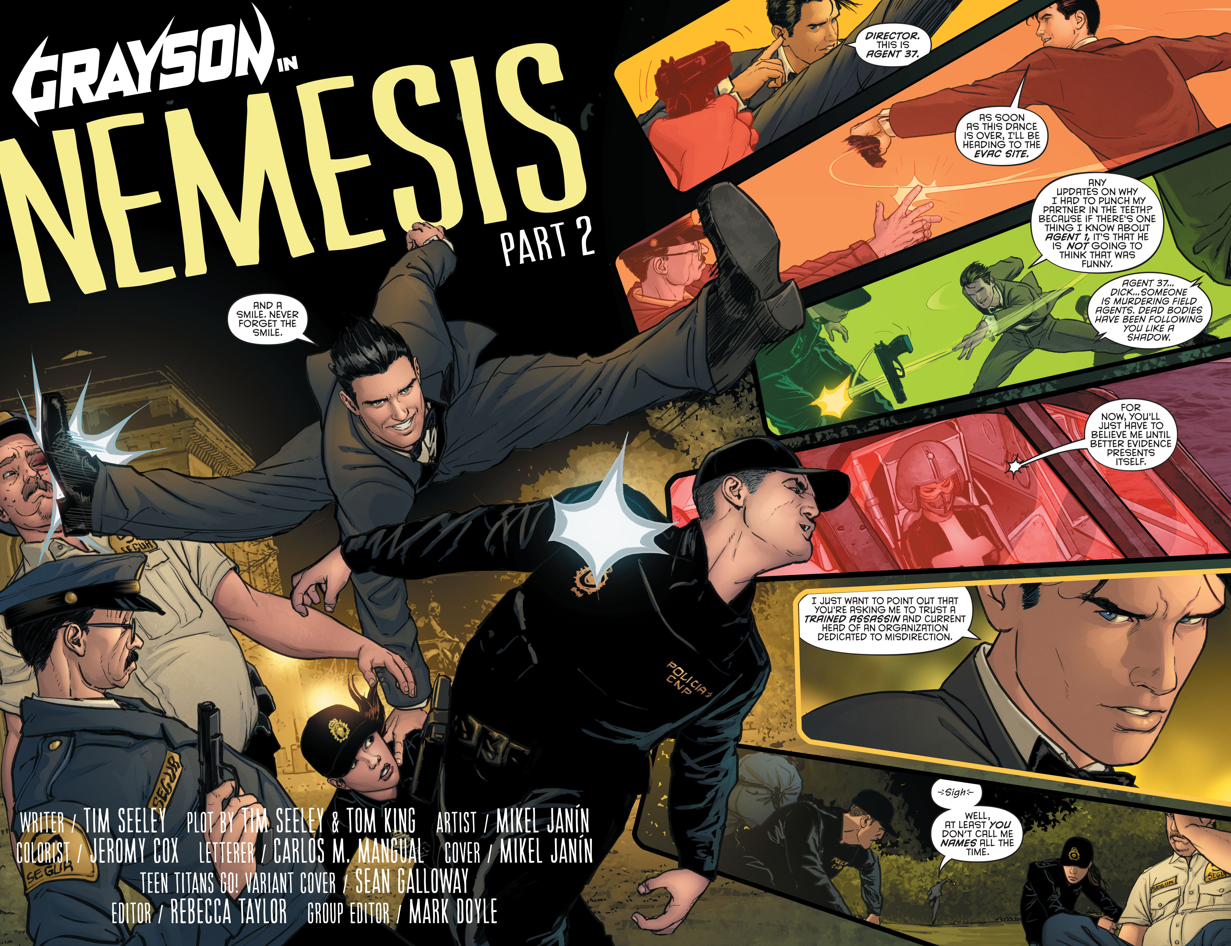 Read online Grayson comic -  Issue #10 - 5