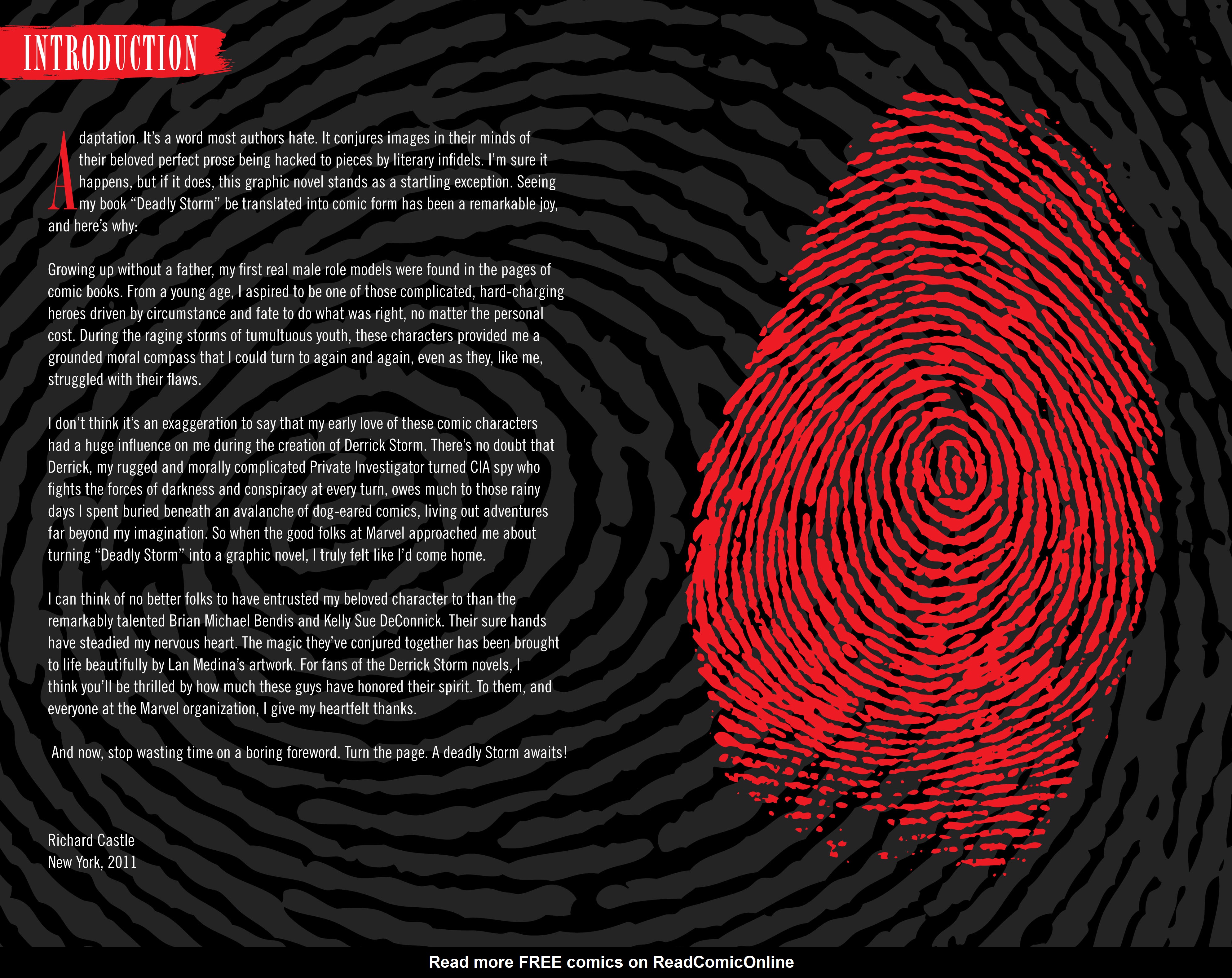 Read online Castle: Richard Castle's Deadly Storm comic -  Issue # TPB - 4