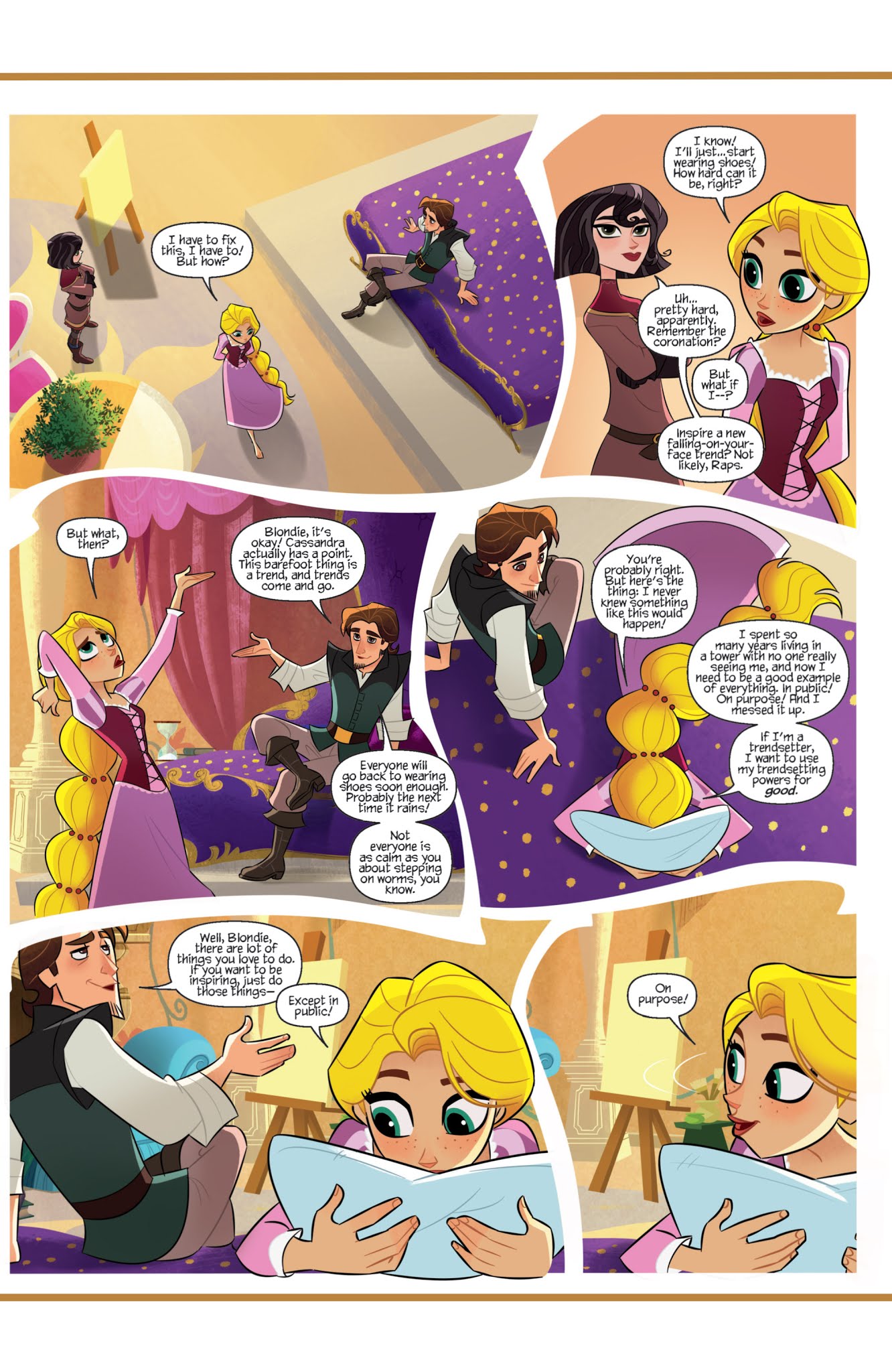 Read online Tangled (2018) comic -  Issue #3 - 4