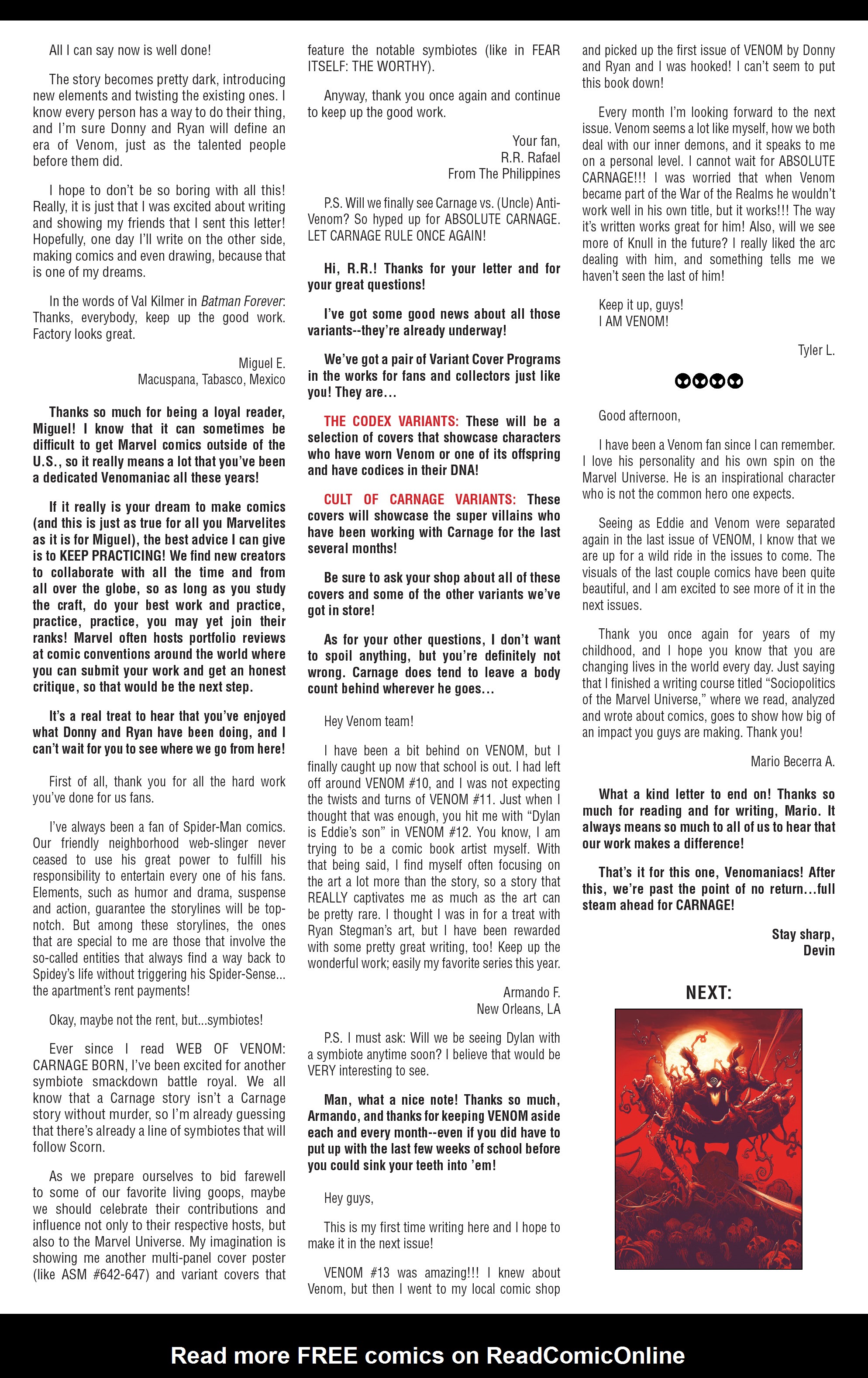 Read online Web of Venom: Funeral Pyre comic -  Issue # Full - 32