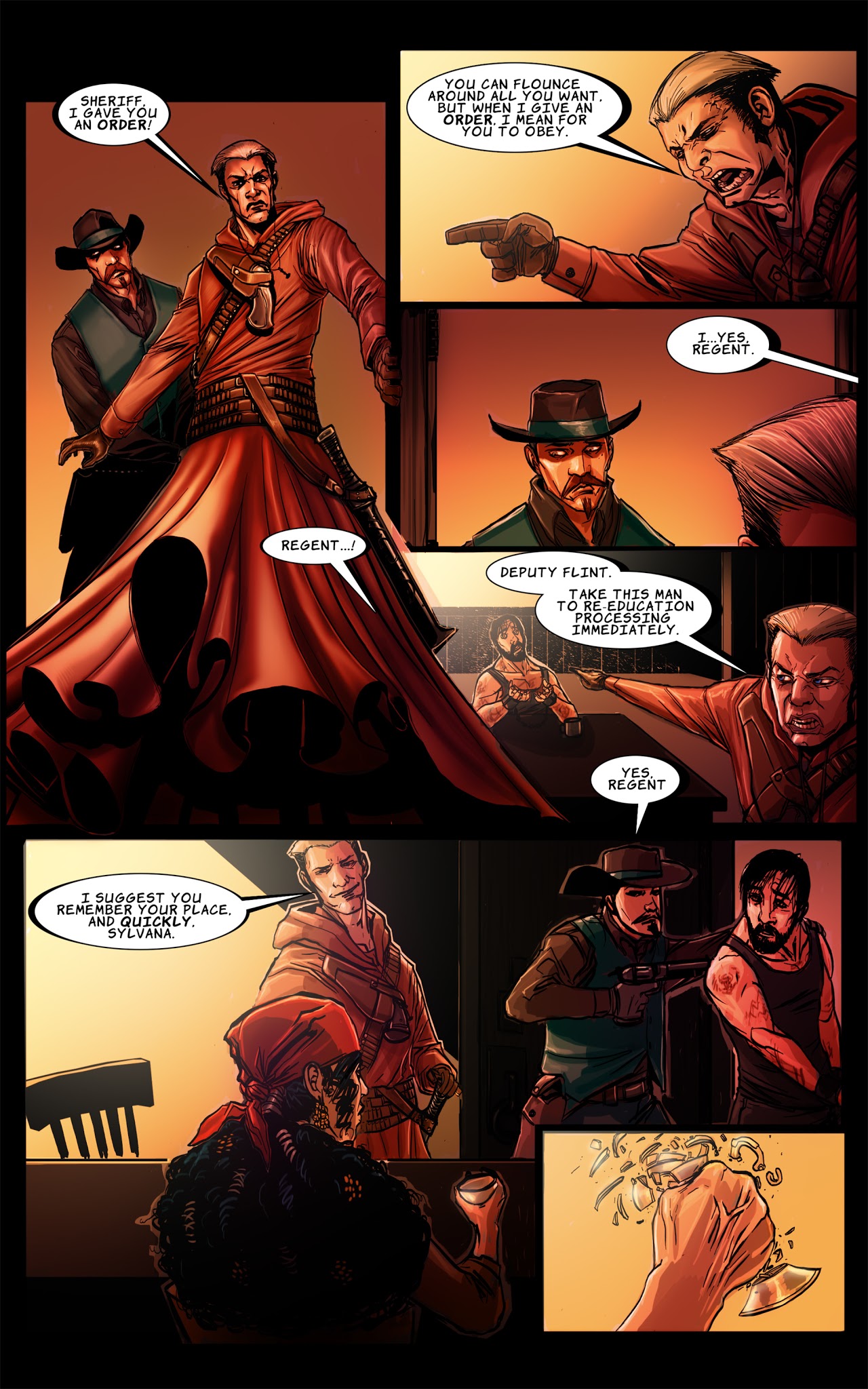 Read online Outrider comic -  Issue #1 - 9