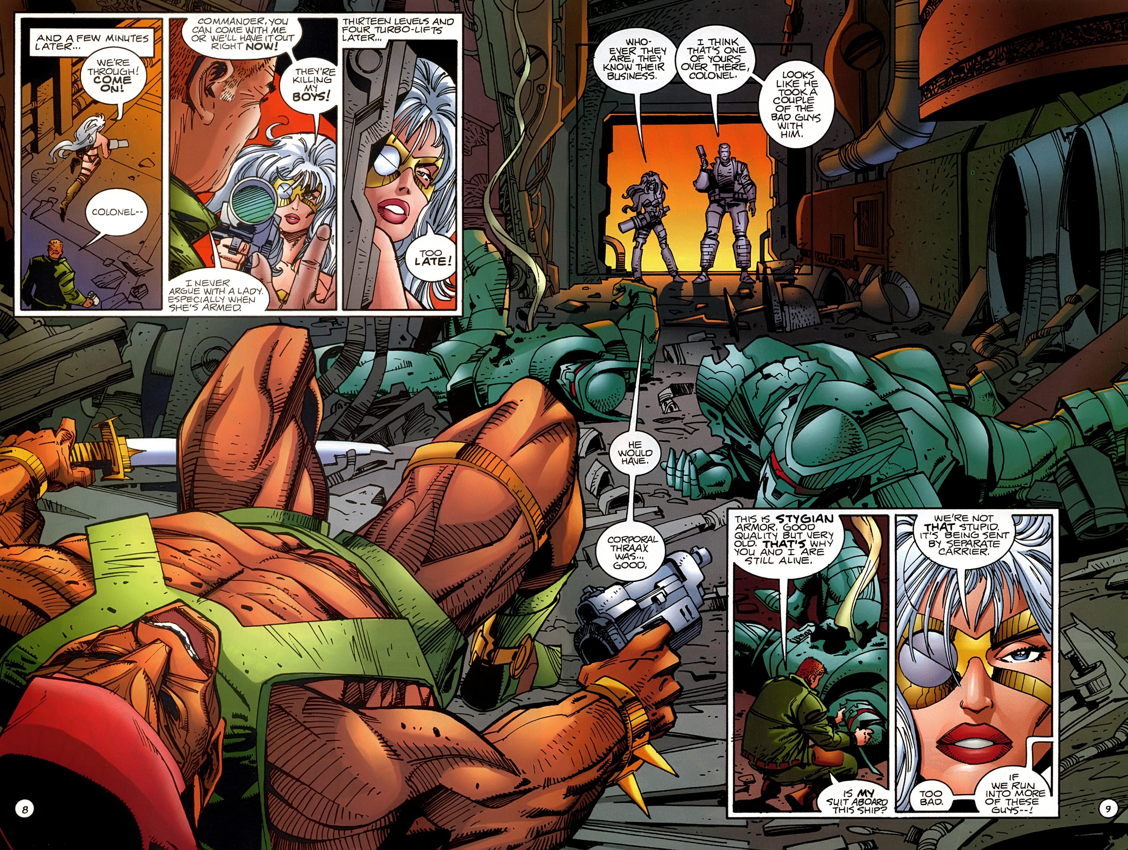 Read online Star Slammers comic -  Issue #3 - 10