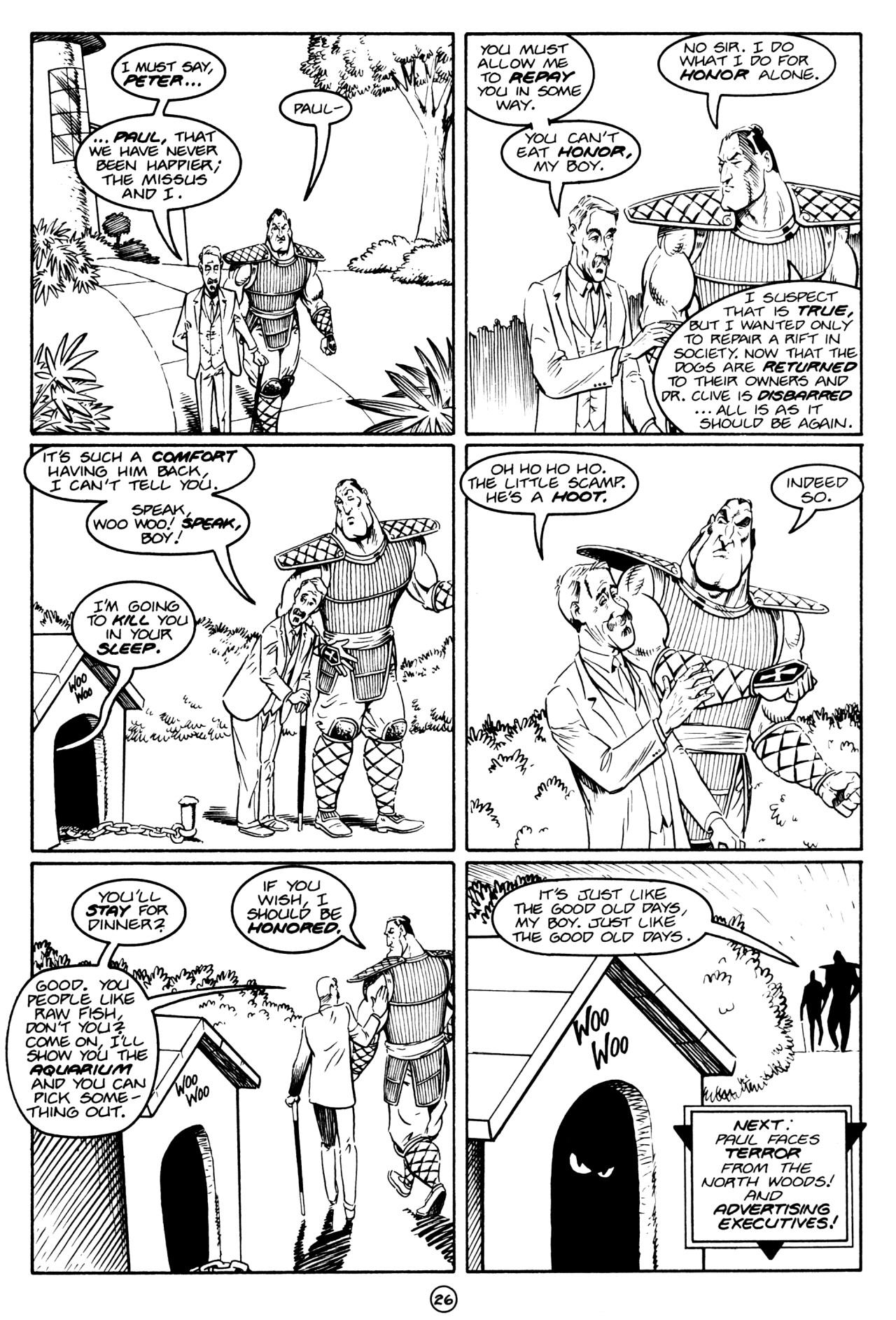 Read online Paul the Samurai (1992) comic -  Issue #3 - 28