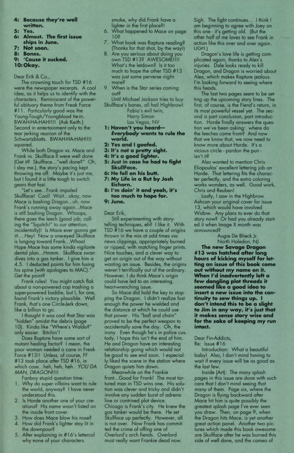 Read online The Savage Dragon (1993) comic -  Issue #17 - 28