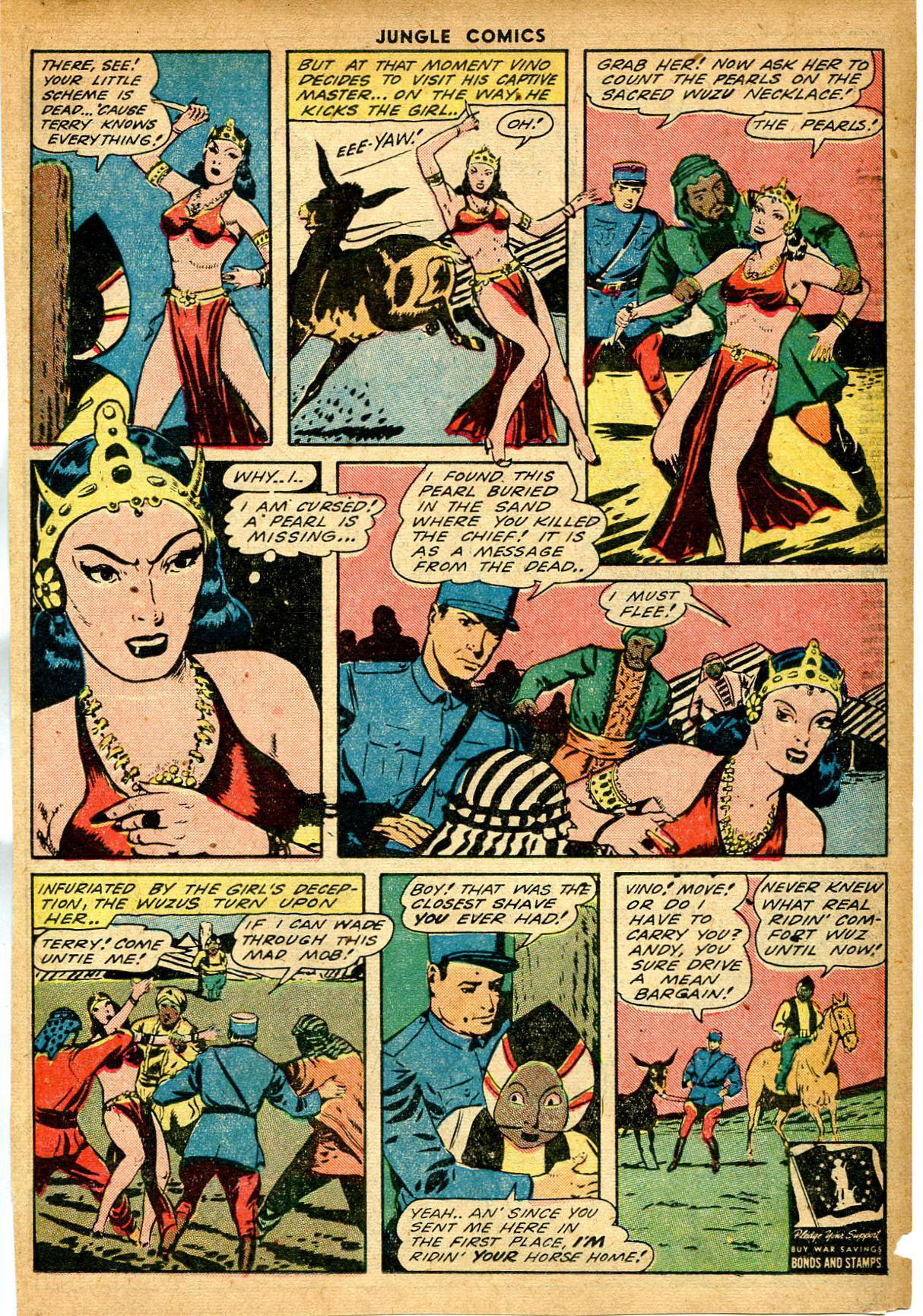 Read online Jungle Comics comic -  Issue #52 - 33