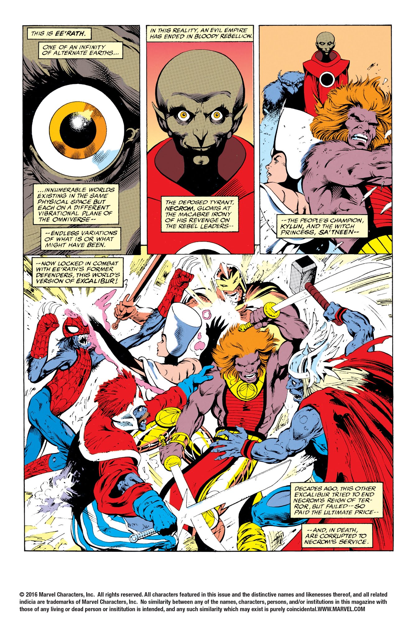 Read online Excalibur Visionaries: Alan Davis comic -  Issue # TPB 1 (Part 1) - 96