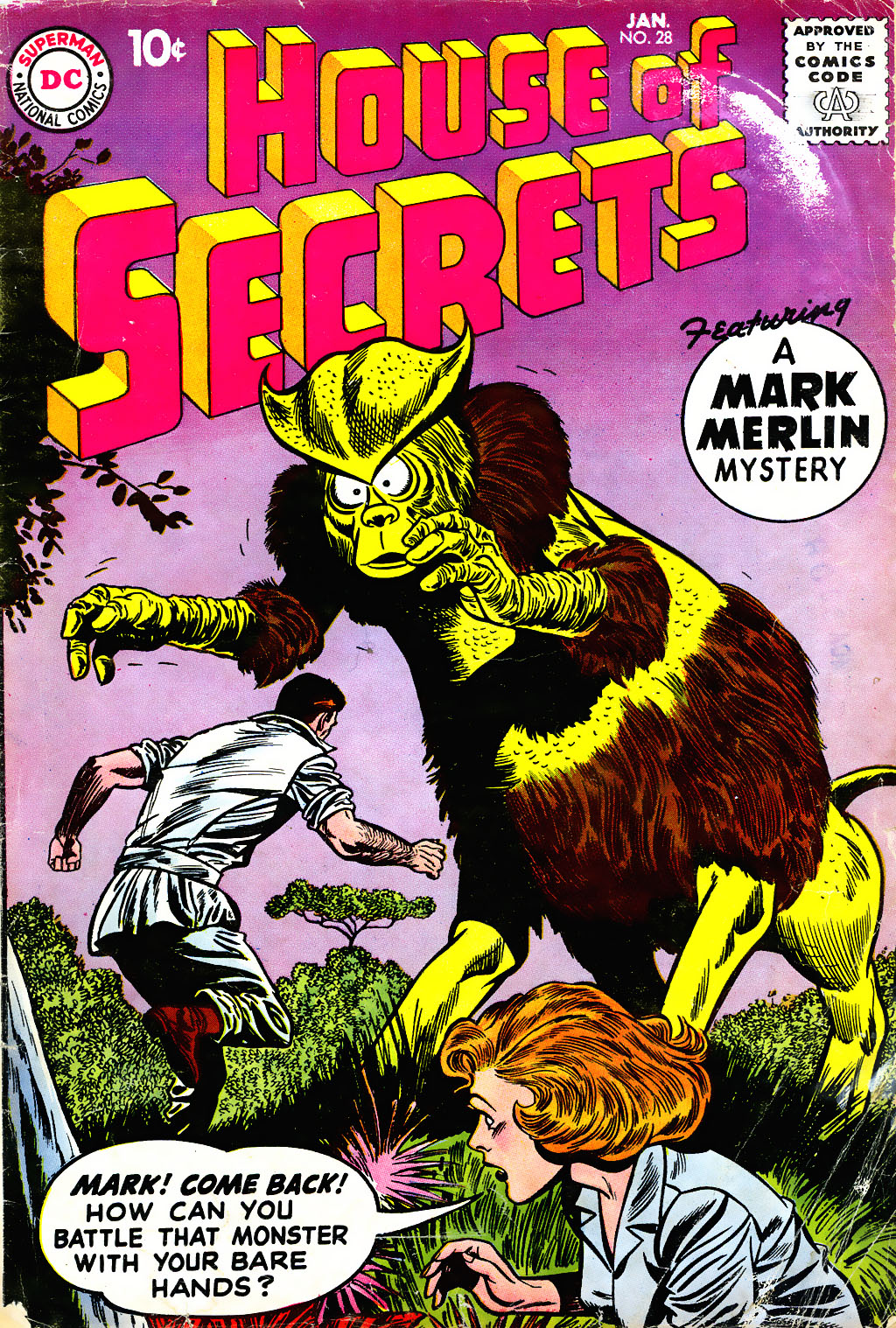 Read online House of Secrets (1956) comic -  Issue #28 - 1