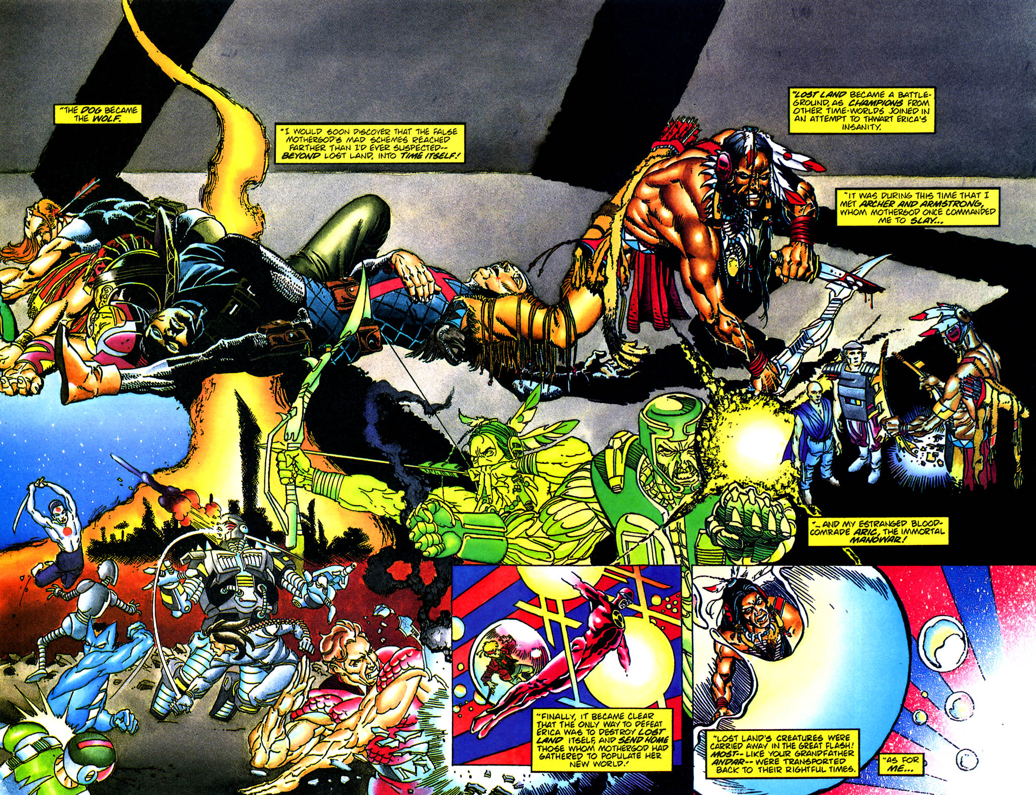 Read online Turok, Dinosaur Hunter (1993) comic -  Issue #0 - 23
