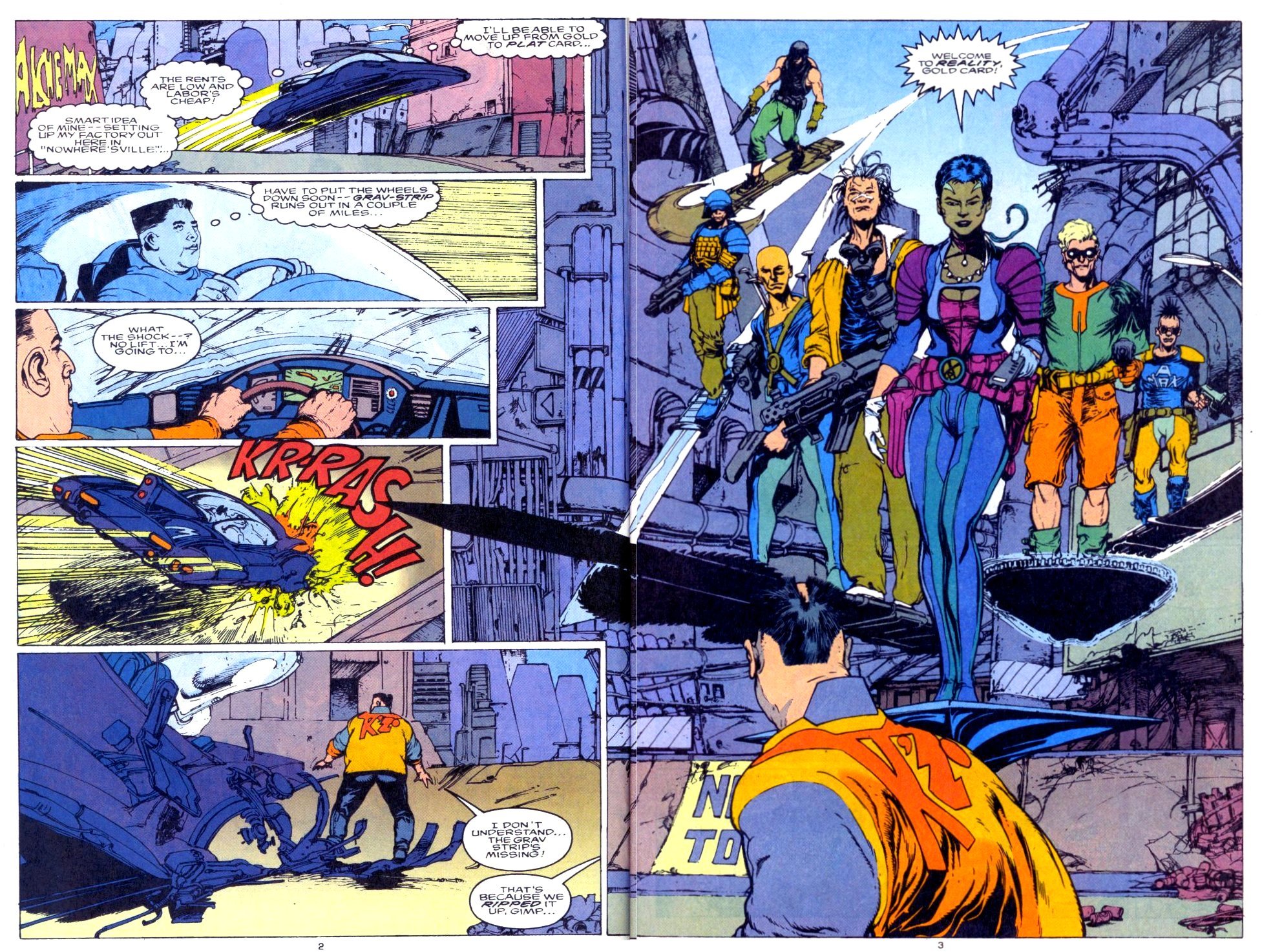 Read online Punisher 2099 comic -  Issue #14 - 3