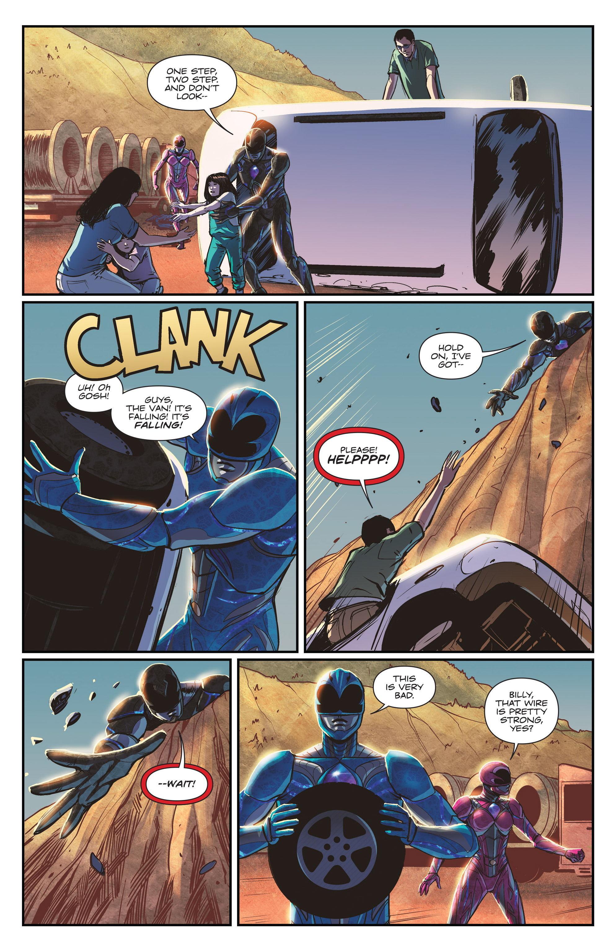 Read online Saban's Power Rangers: Aftershock comic -  Issue # Full - 13