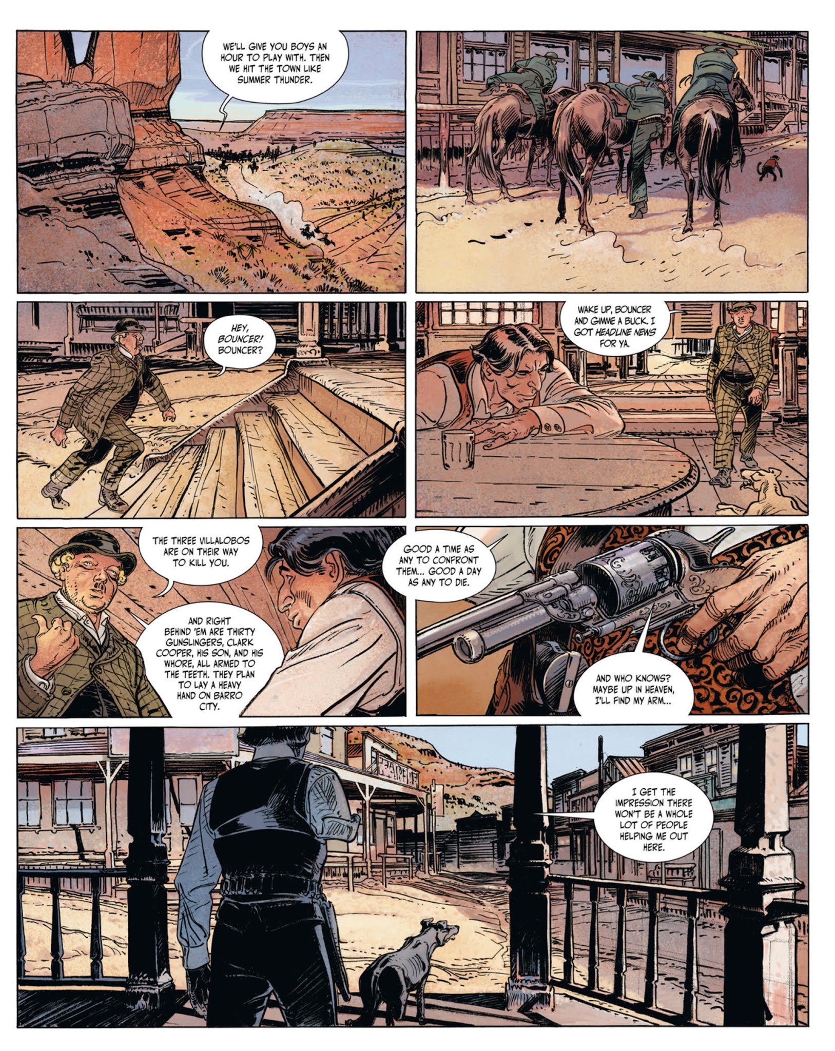 Read online Bouncer comic -  Issue #5 - 36