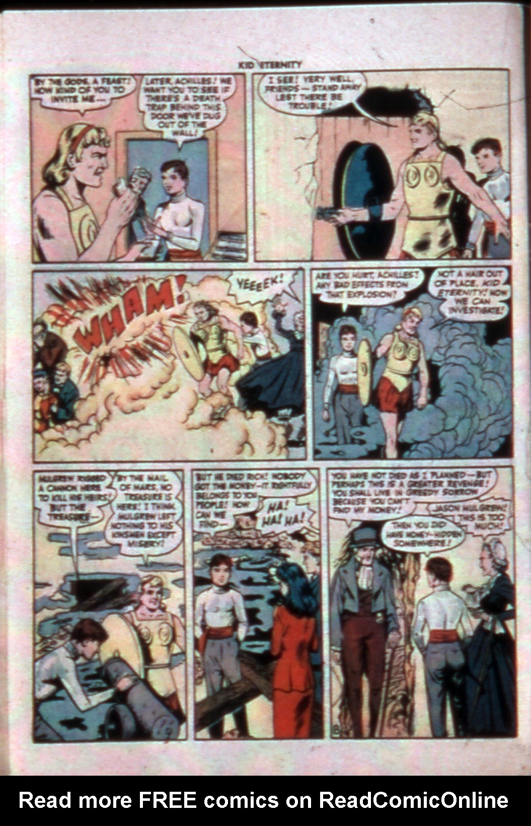 Read online Kid Eternity (1946) comic -  Issue #3 - 22