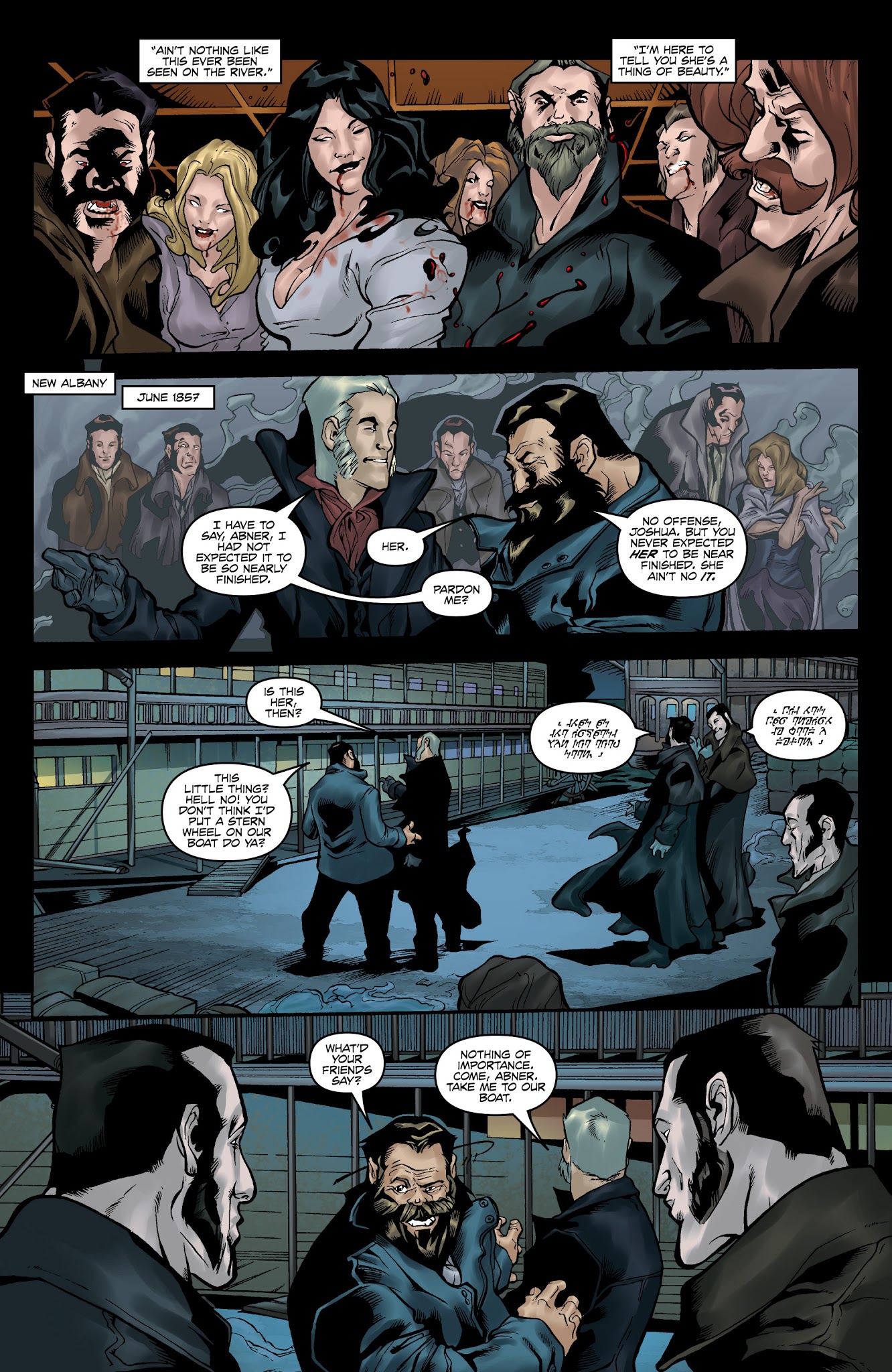 Read online George R.R. Martin's Fevre Dream comic -  Issue #1 - 17