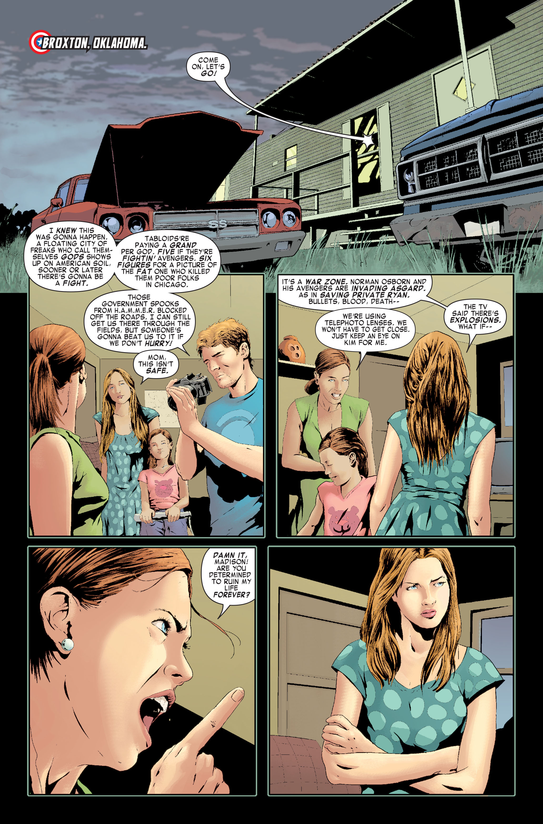 Read online Siege: Captain America comic -  Issue # Full - 3