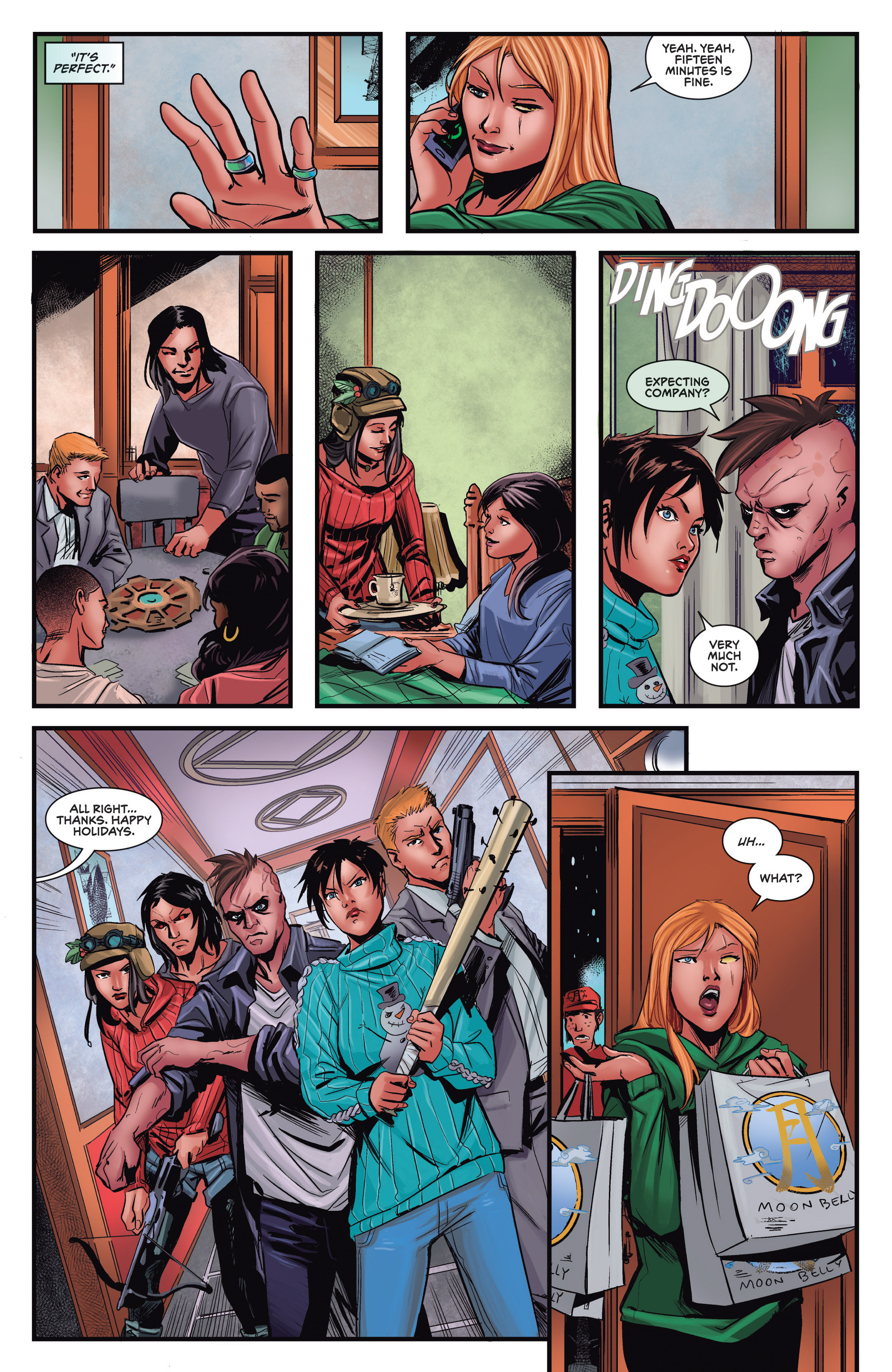 Read online Grimm Fairy Tales presents Robyn Hood 2015 Holiday Special comic -  Issue # Full - 39