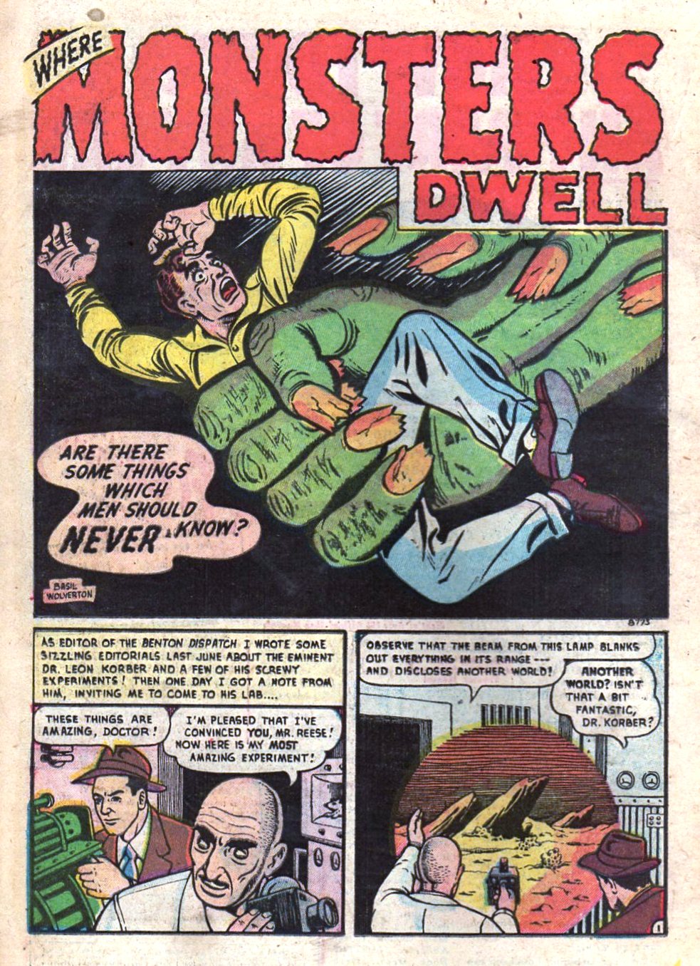 Read online Adventures into Terror comic -  Issue #7 - 18