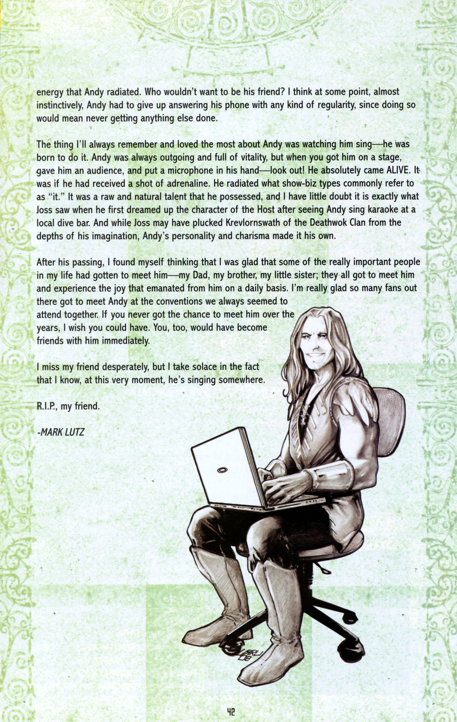 Read online Angel Special: Lorne comic -  Issue # Full - 43
