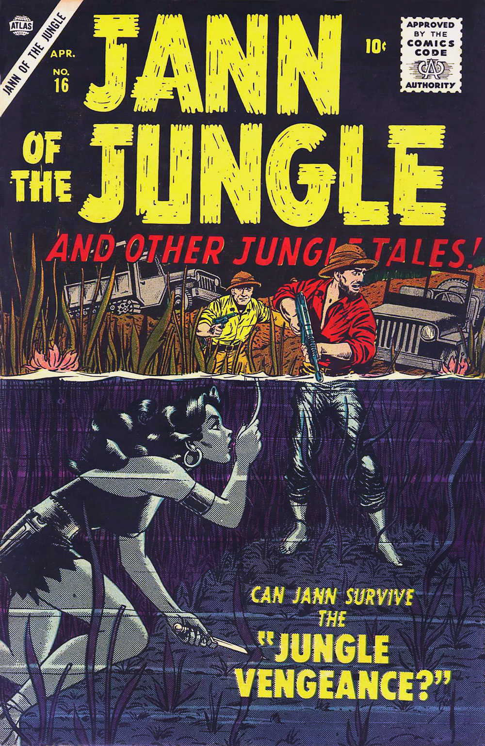 Read online Jann of the Jungle comic -  Issue #16 - 1