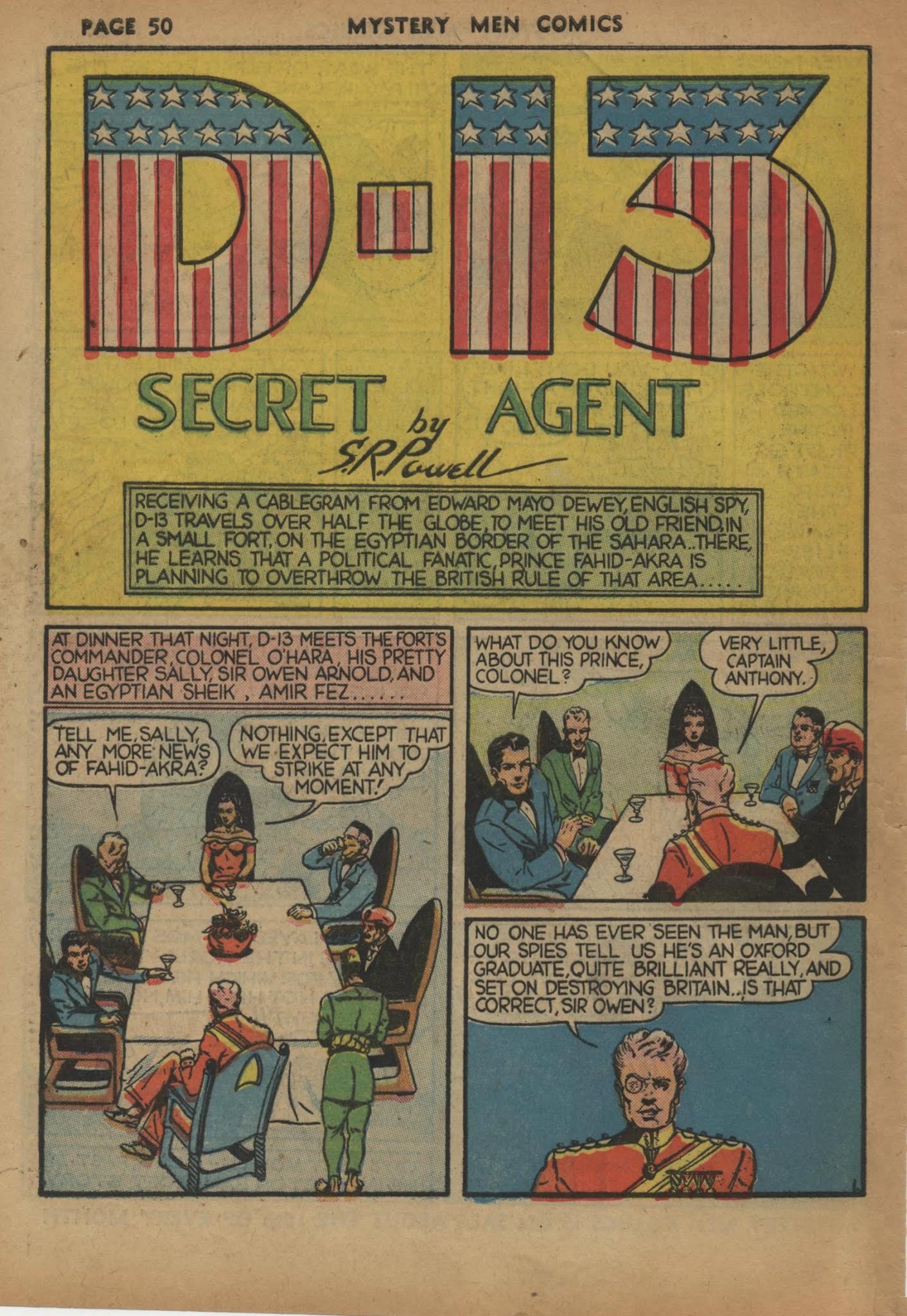 Read online Mystery Men Comics comic -  Issue #5 - 52