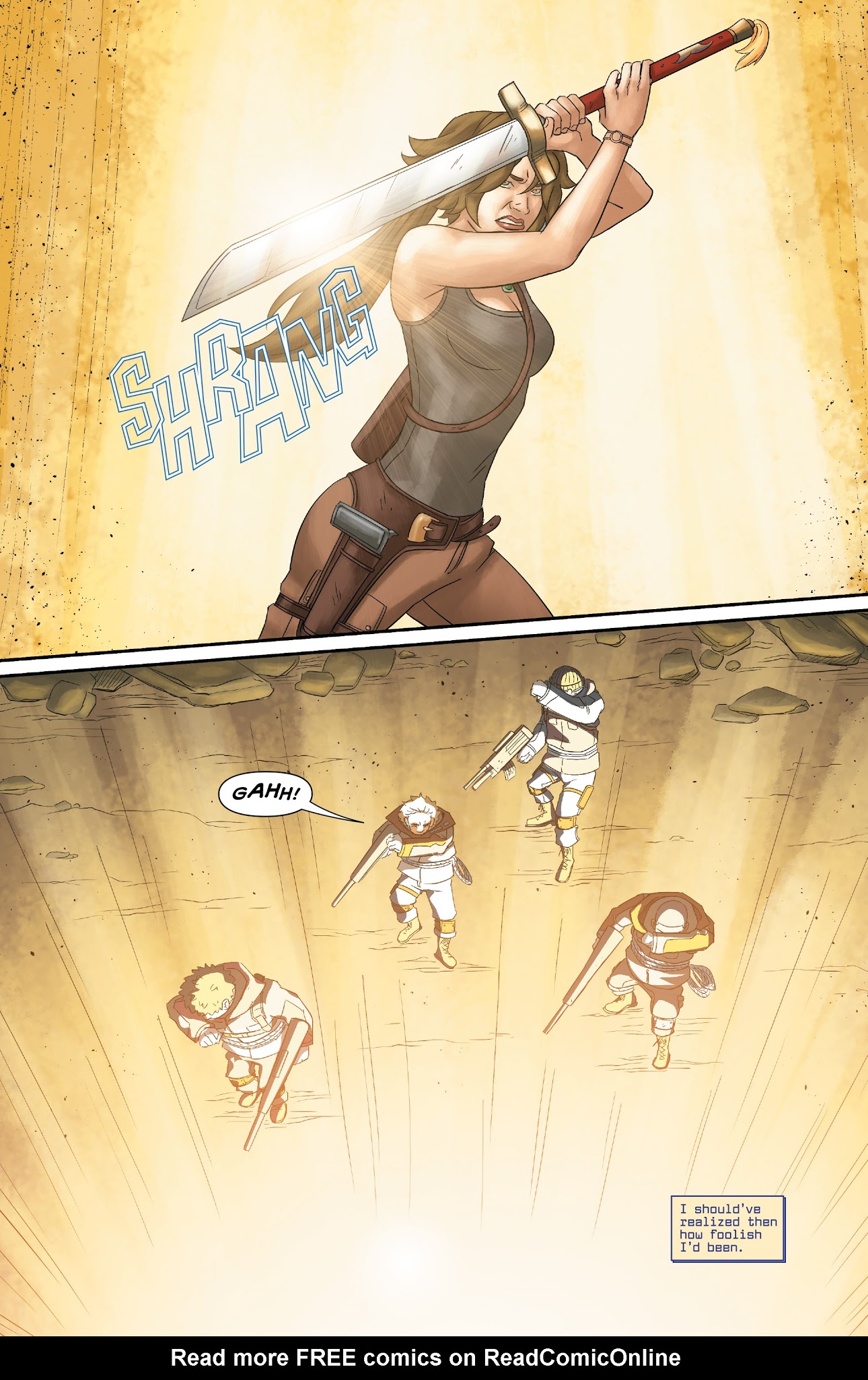 Read online Tomb Raider: Survivor's Crusade comic -  Issue #4 - 13