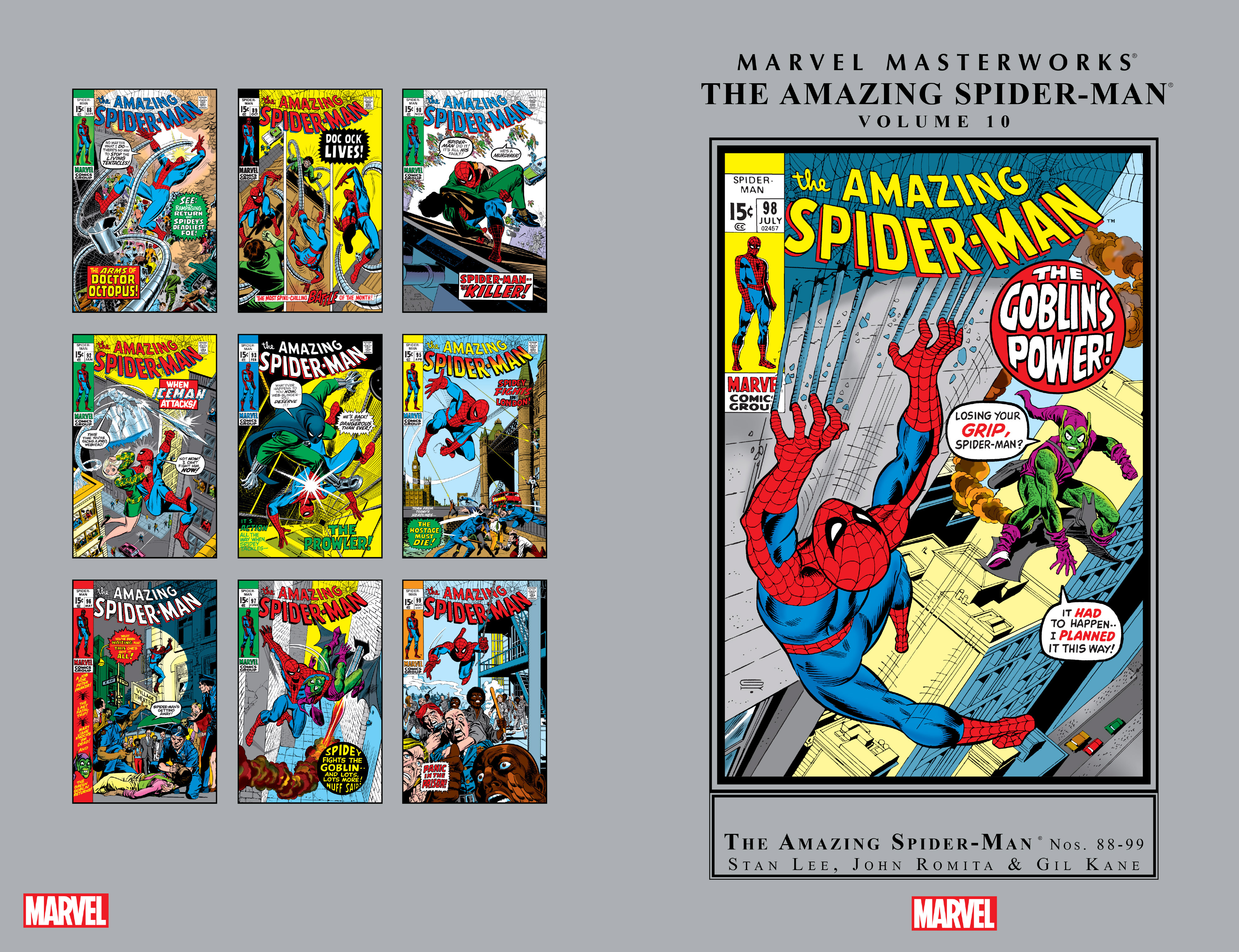 Read online Marvel Masterworks: The Amazing Spider-Man comic -  Issue # TPB 10 (Part 1) - 2