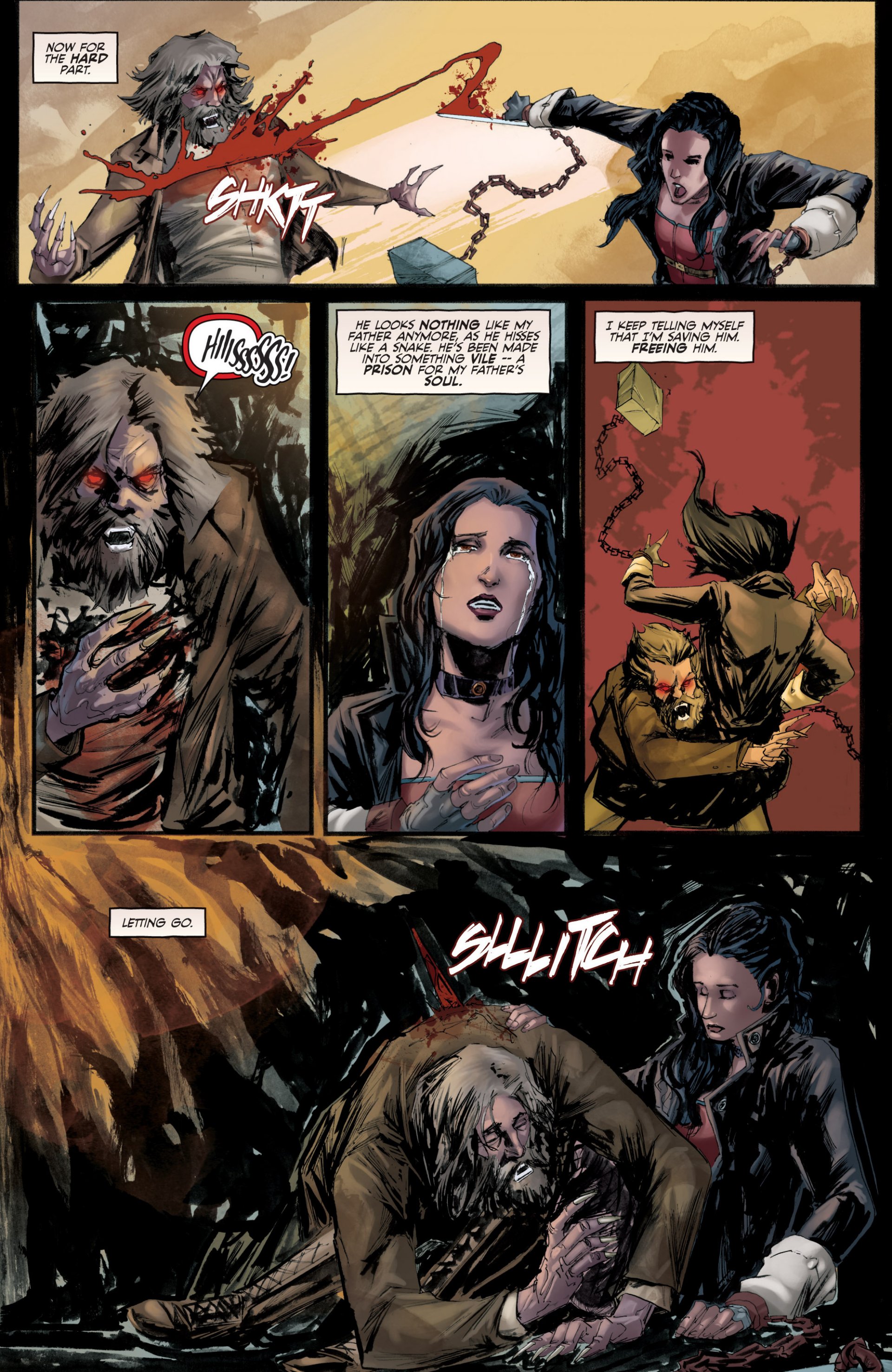 Read online Grimm Fairy Tales presents Helsing comic -  Issue #4 - 22