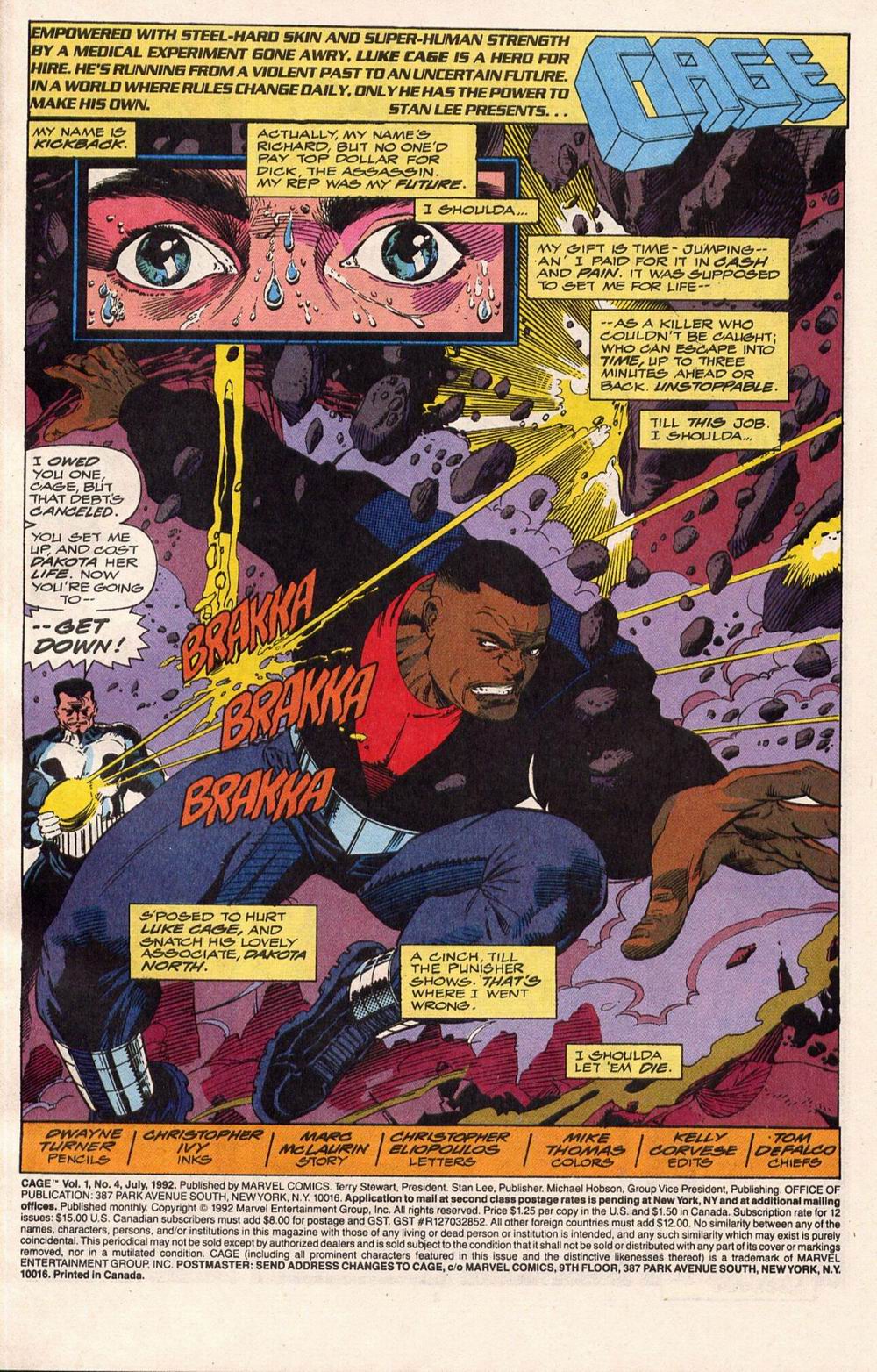 Read online Cage (1992) comic -  Issue #4 - 2
