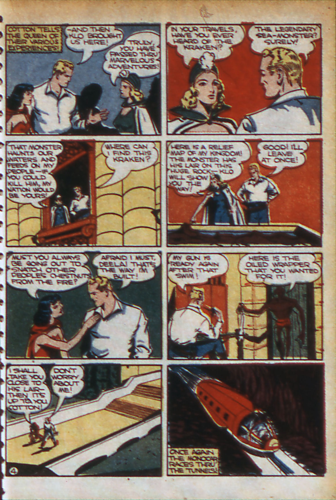 Read online Adventure Comics (1938) comic -  Issue #56 - 36