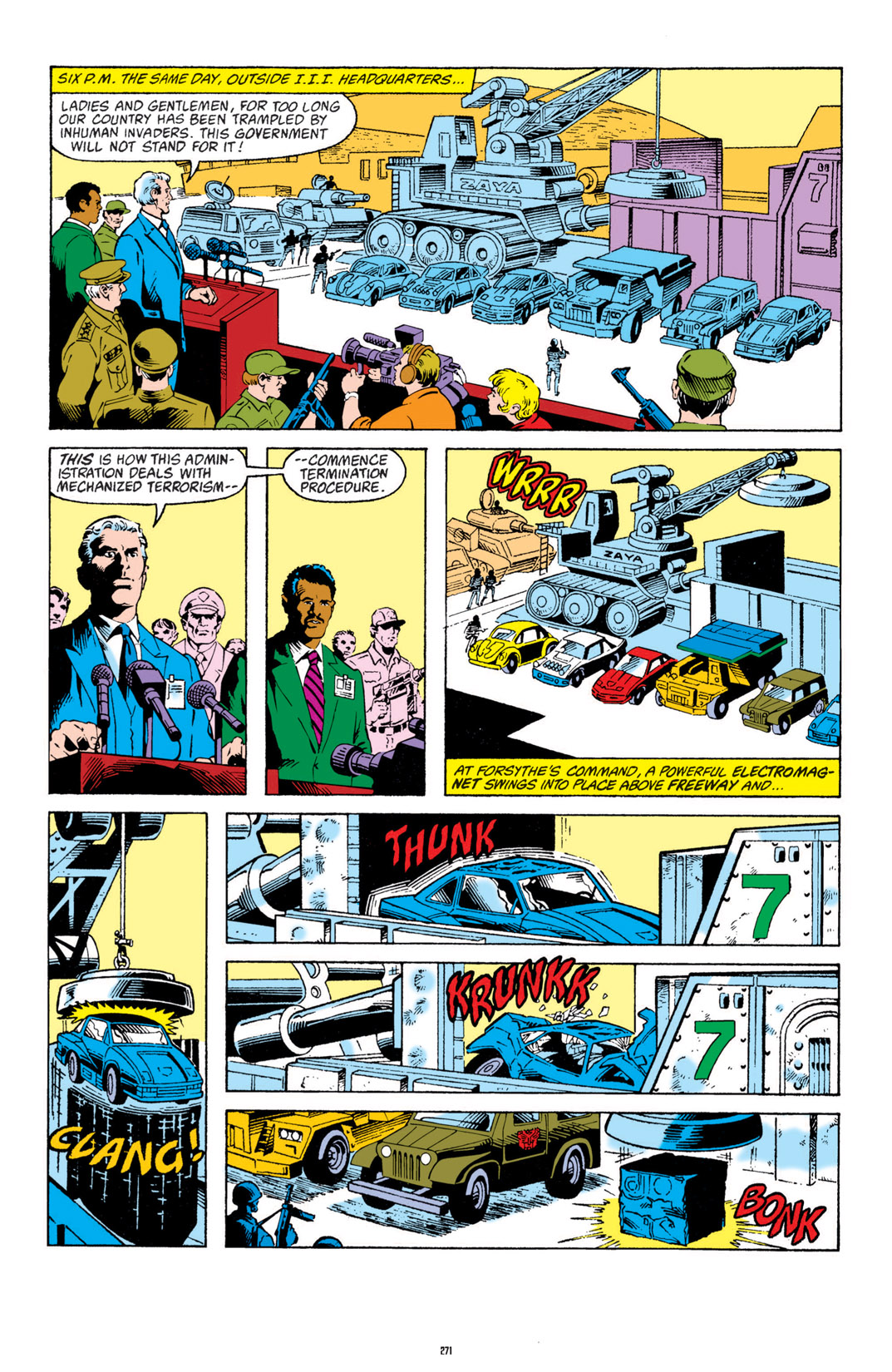 Read online The Transformers Classics comic -  Issue # TPB 3 - 272