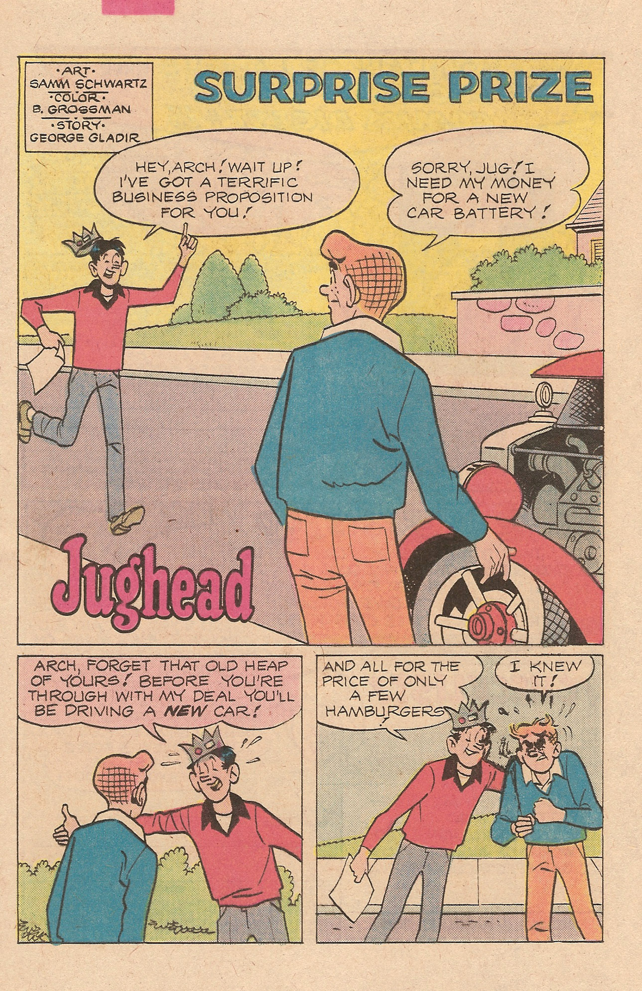 Read online Jughead (1965) comic -  Issue #313 - 20