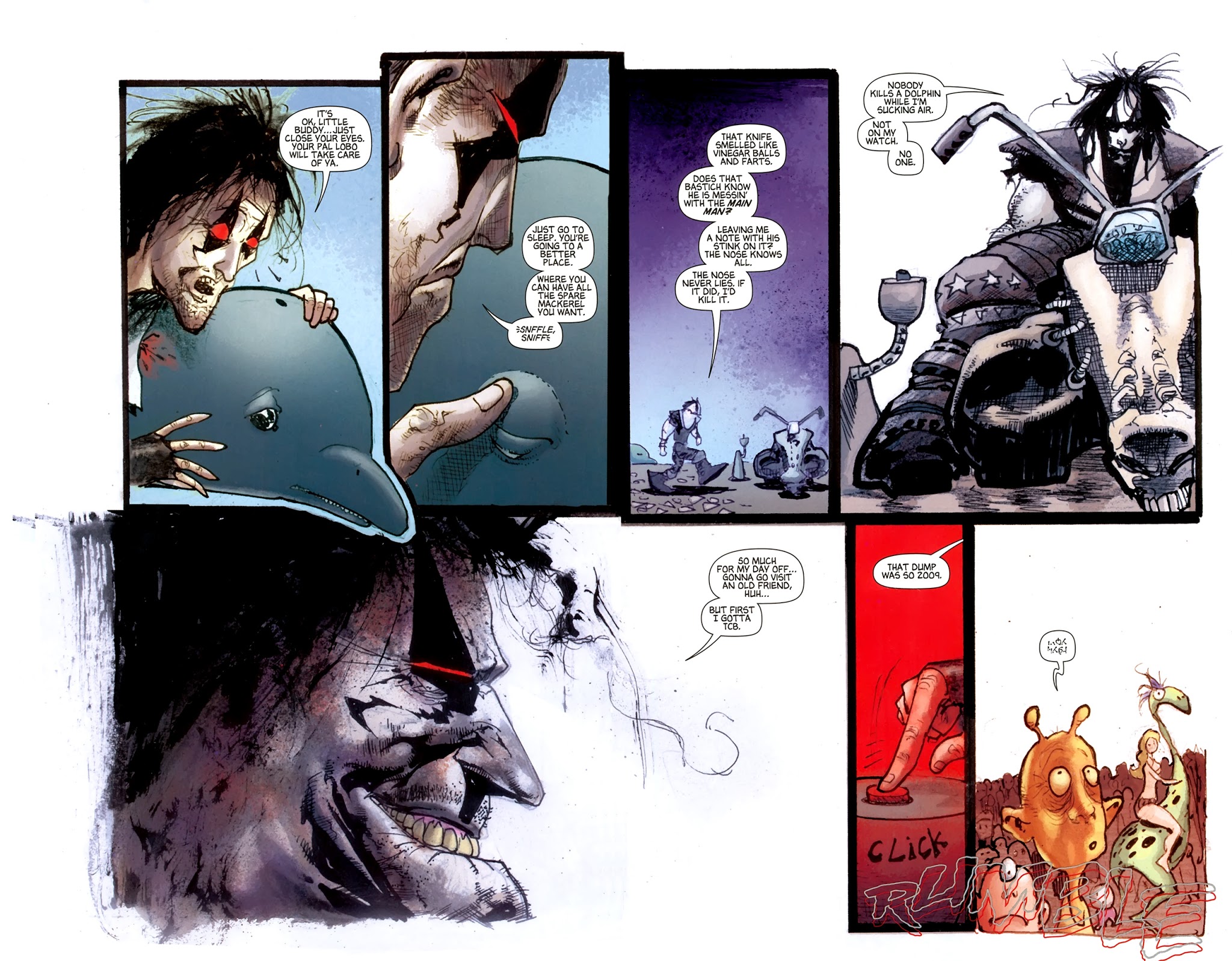 Read online Lobo: Highway to Hell comic -  Issue #1 - 5
