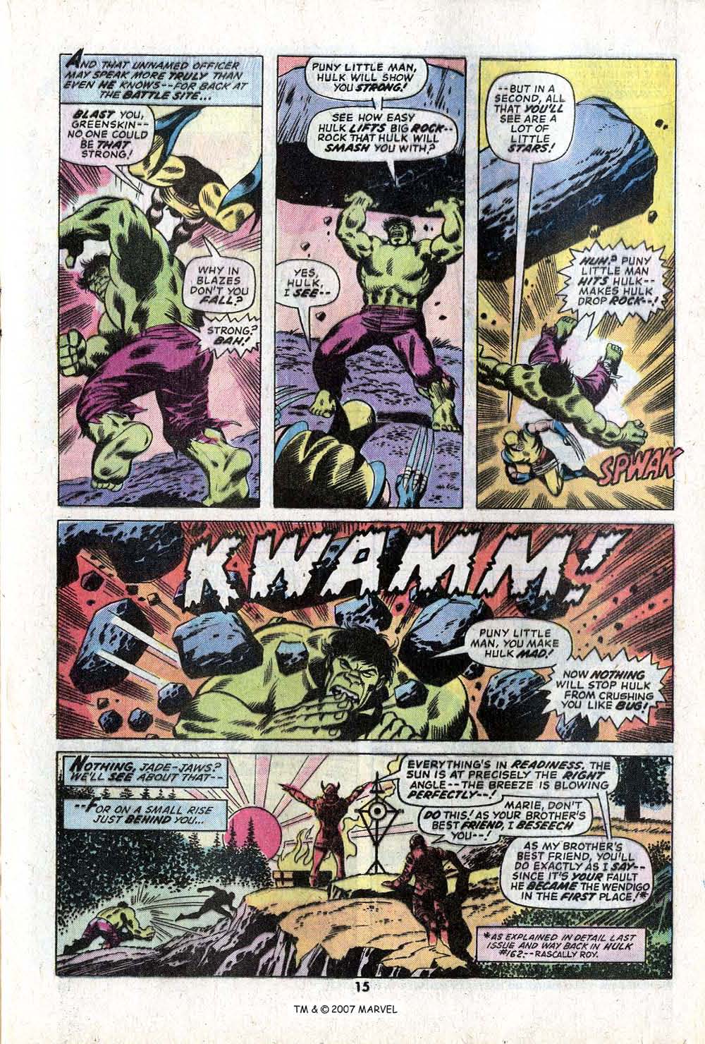 Read online The Incredible Hulk (1968) comic -  Issue #181 - 17