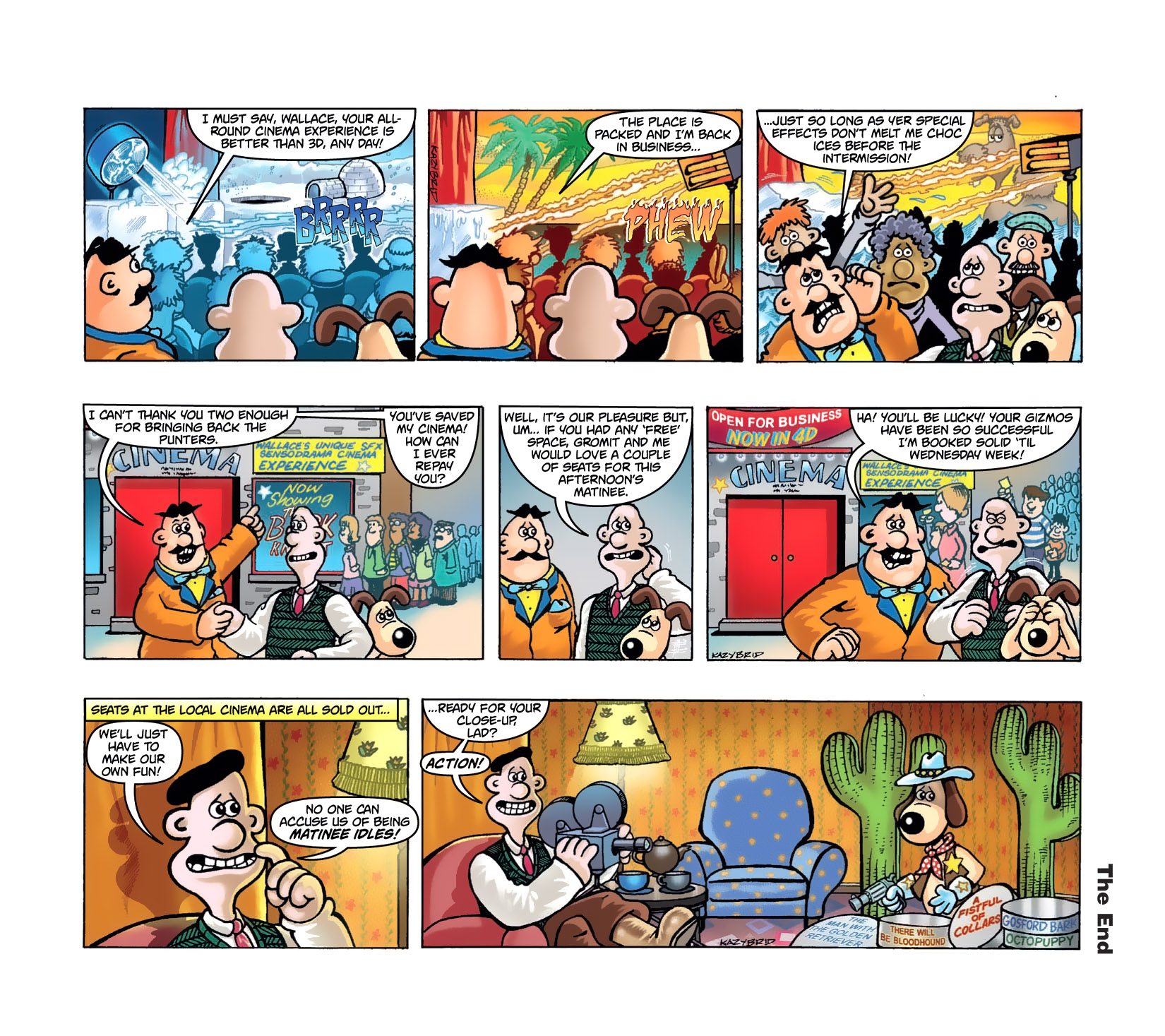 Read online Wallace & Gromit Dailies comic -  Issue #8 - 5