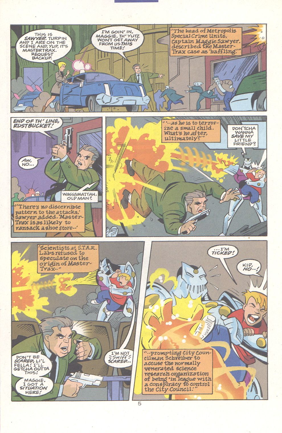 Read online Superman Adventures comic -  Issue #20 - 6
