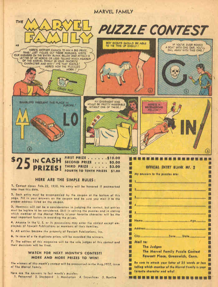 Read online The Marvel Family comic -  Issue #69 - 25
