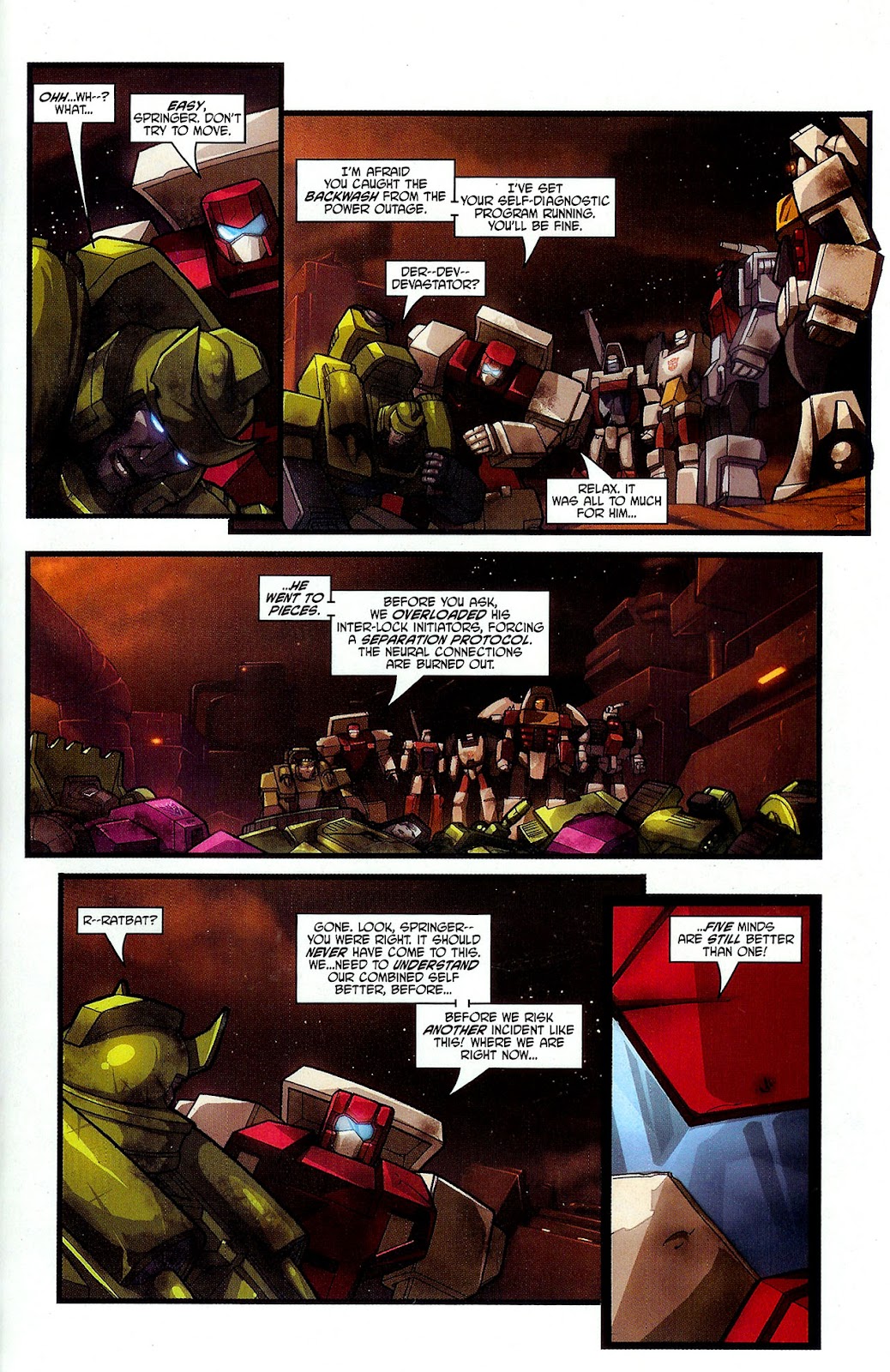 Transformers War Within: The Dark Ages issue 3 - Page 22
