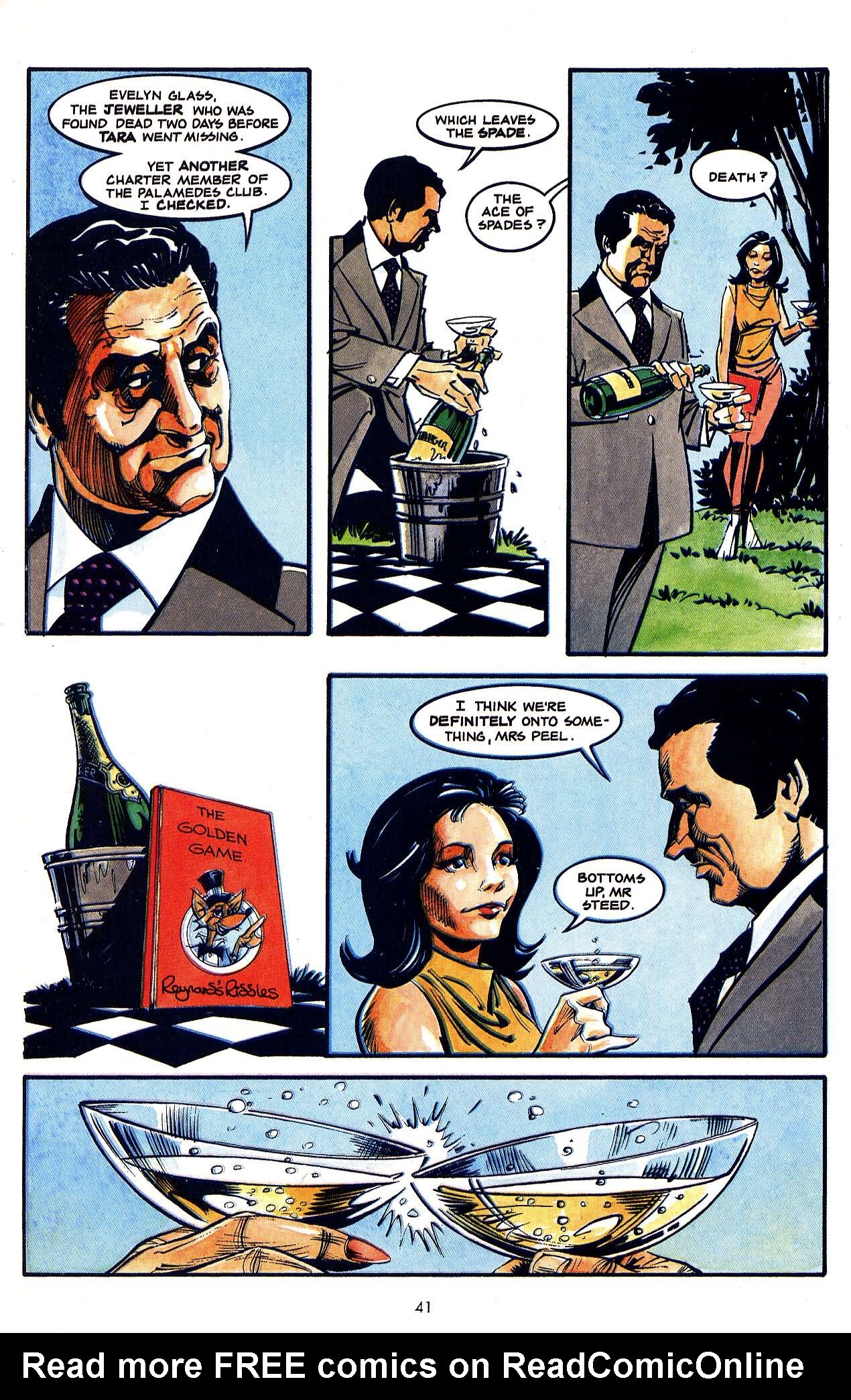 Read online Steed and Mrs. Peel (2012) comic -  Issue #1 - 43