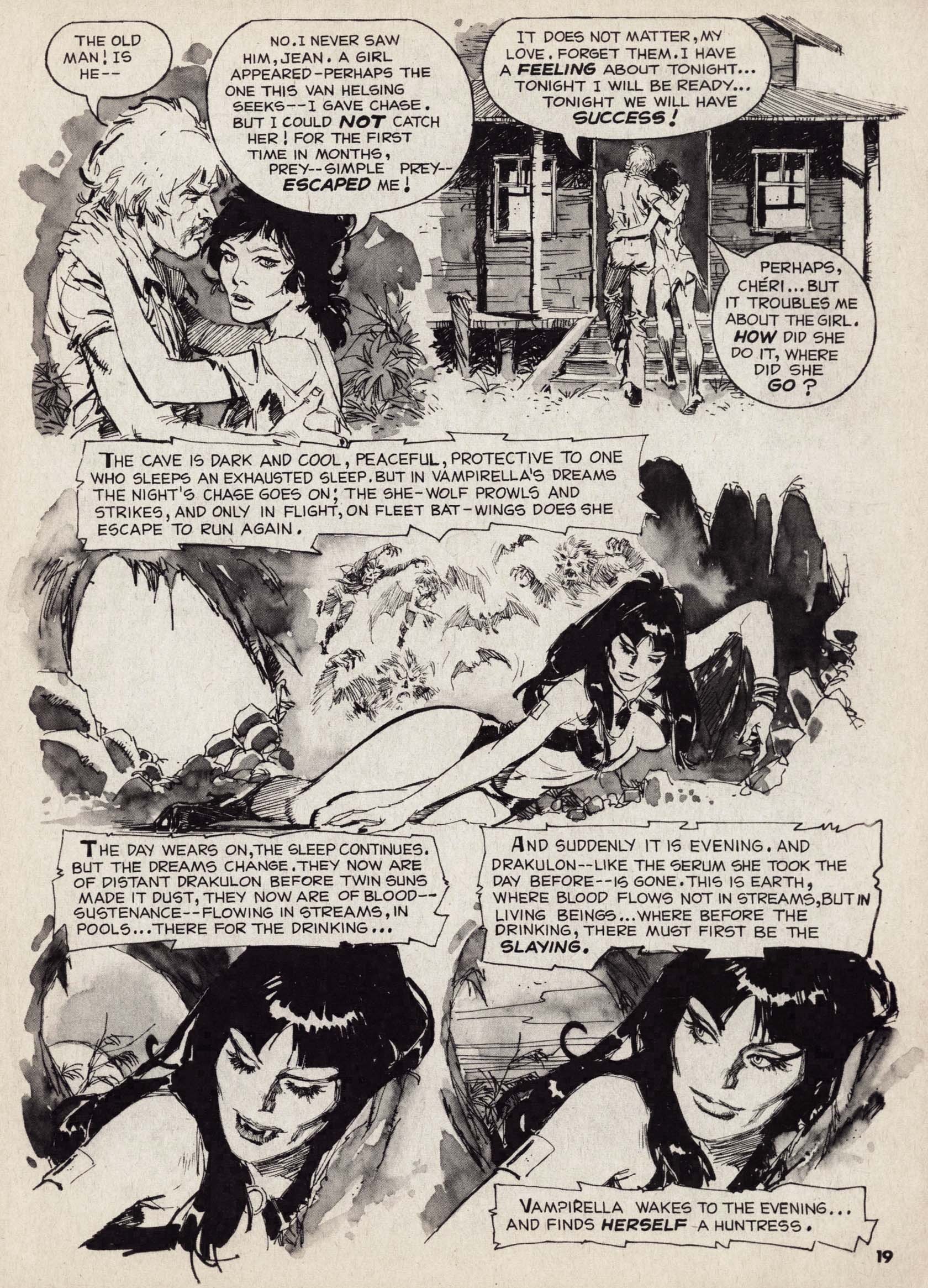 Read online Vampirella (1969) comic -  Issue #14 - 19