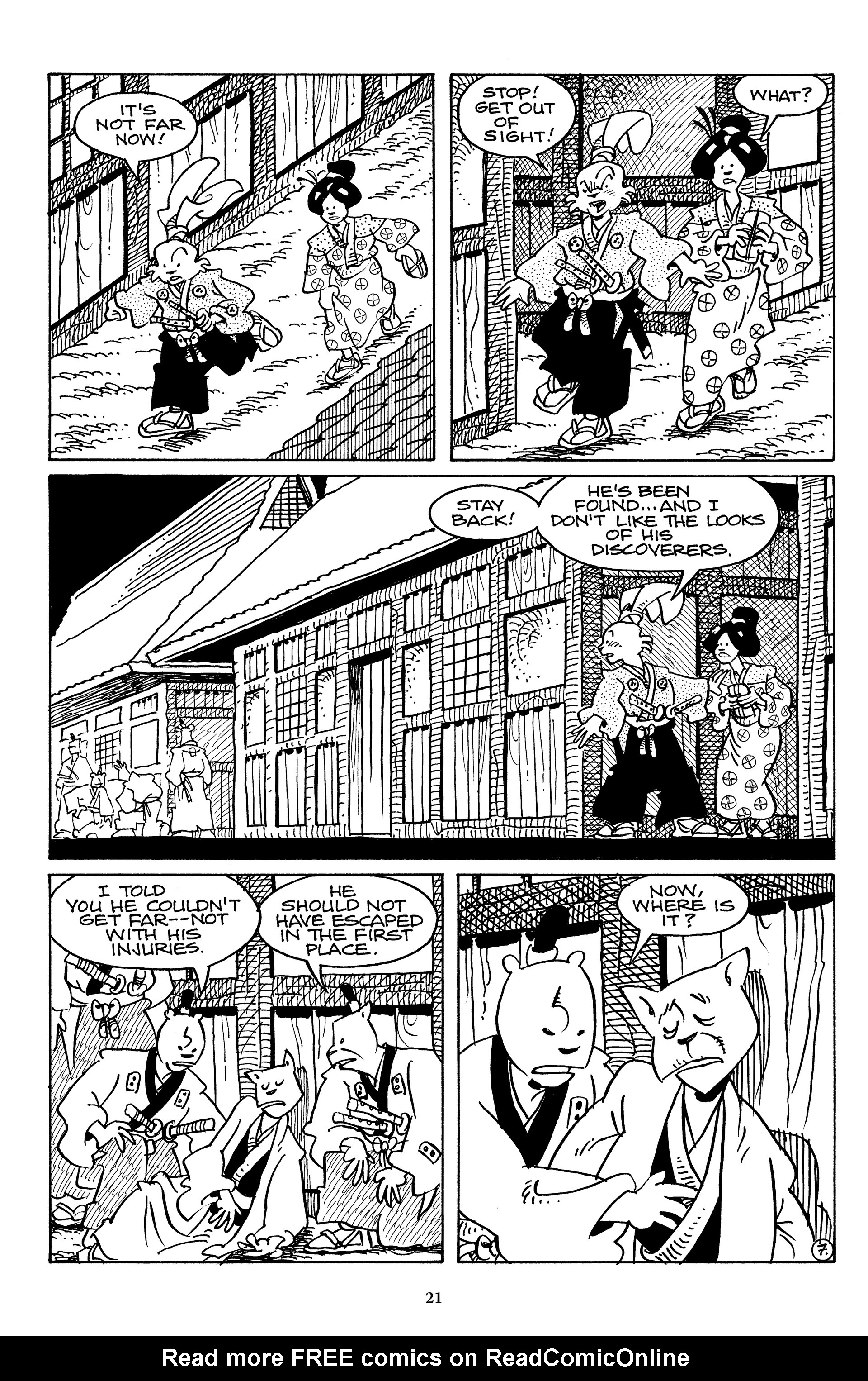Read online The Usagi Yojimbo Saga (2021) comic -  Issue # TPB 5 (Part 1) - 21