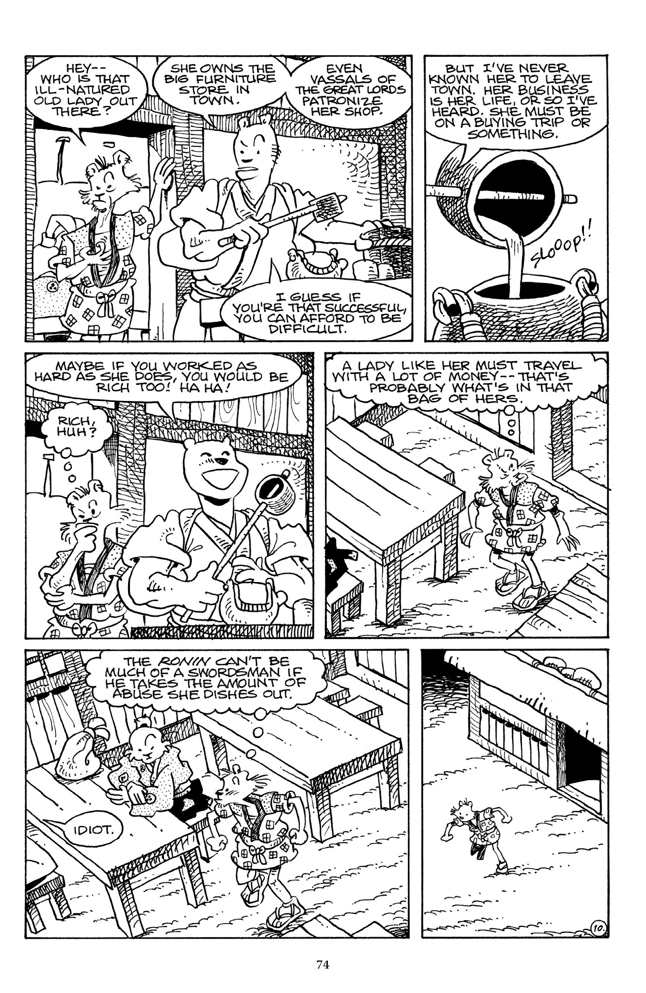 Read online The Usagi Yojimbo Saga comic -  Issue # TPB 5 - 71