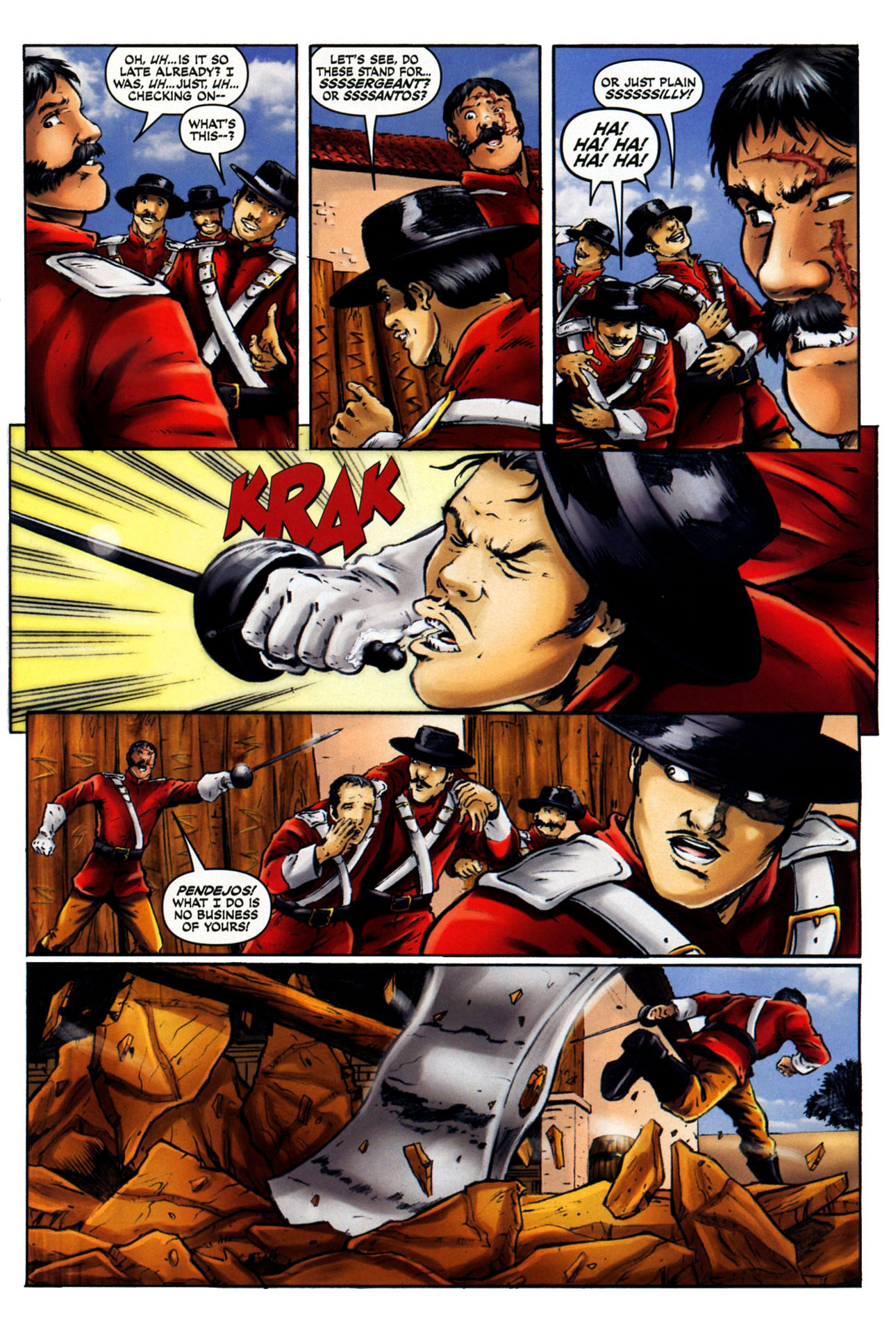 Read online Zorro (2008) comic -  Issue #12 - 21