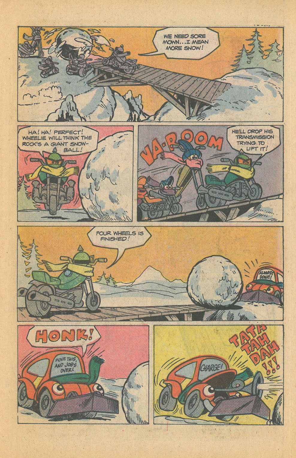 Read online Wheelie and the Chopper Bunch comic -  Issue #6 - 15