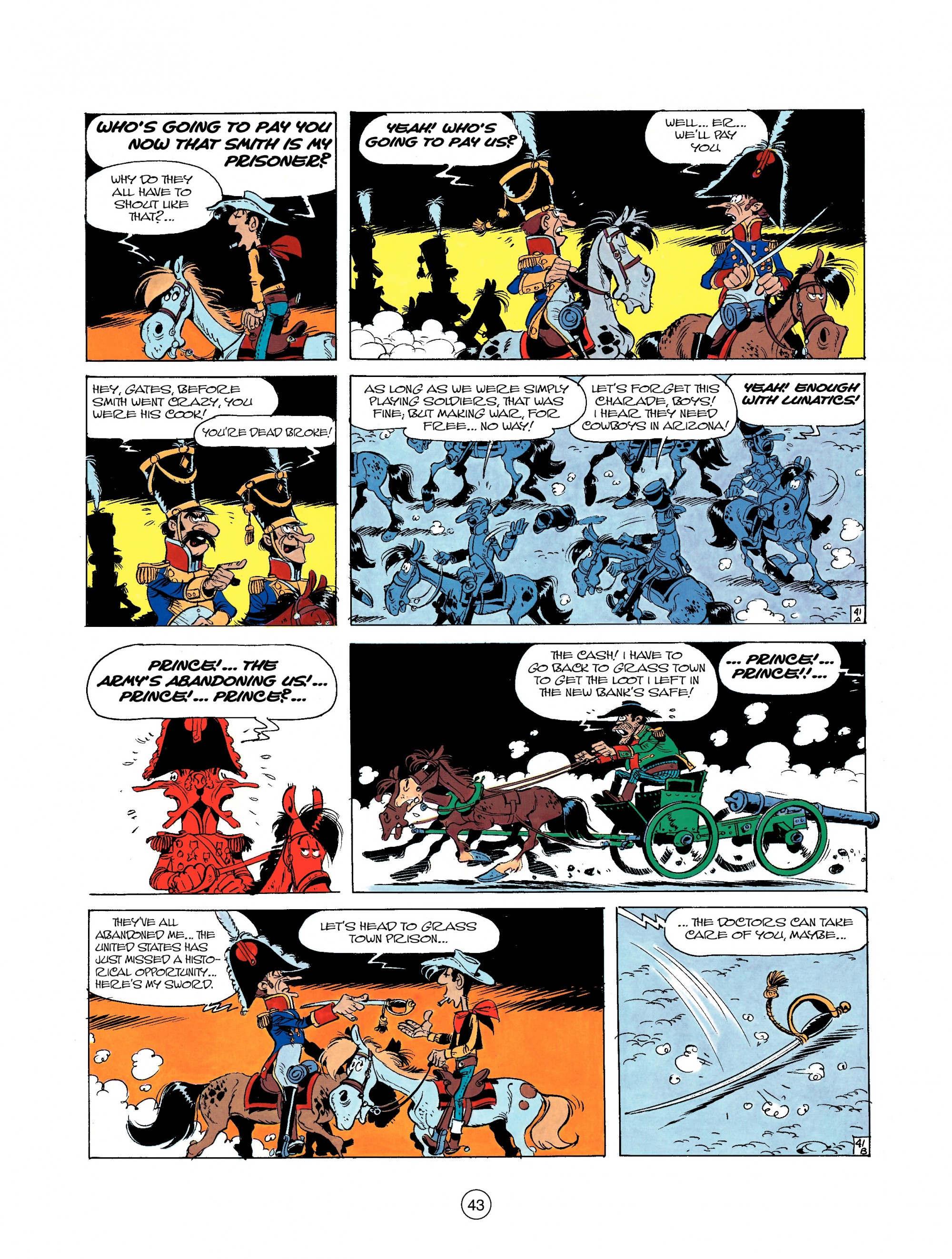 Read online A Lucky Luke Adventure comic -  Issue #22 - 43