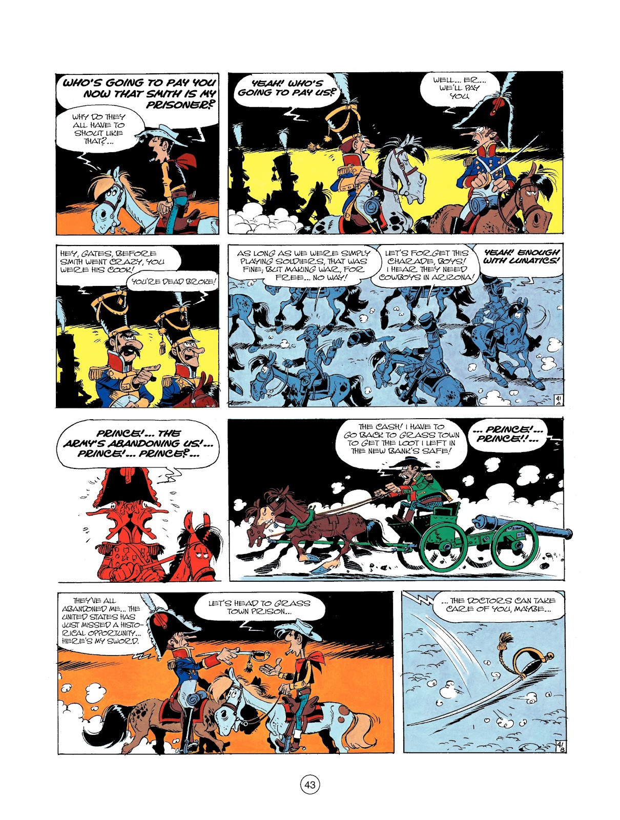 A Lucky Luke Adventure issue 22 - Page 43