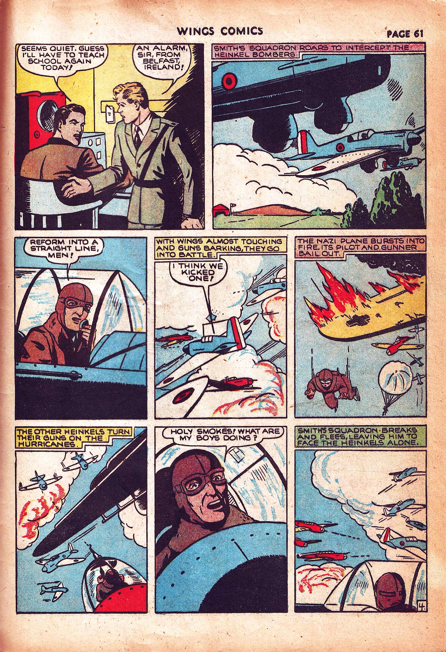 Read online Wings Comics comic -  Issue #3 - 63