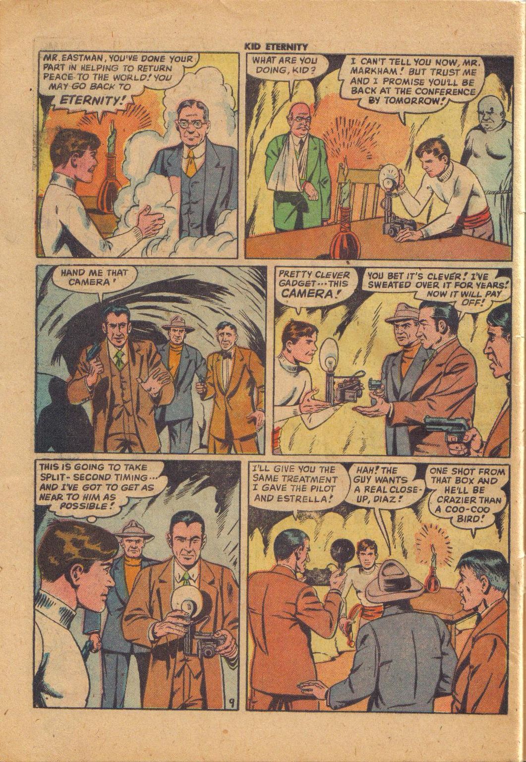 Read online Kid Eternity (1946) comic -  Issue #15 - 33