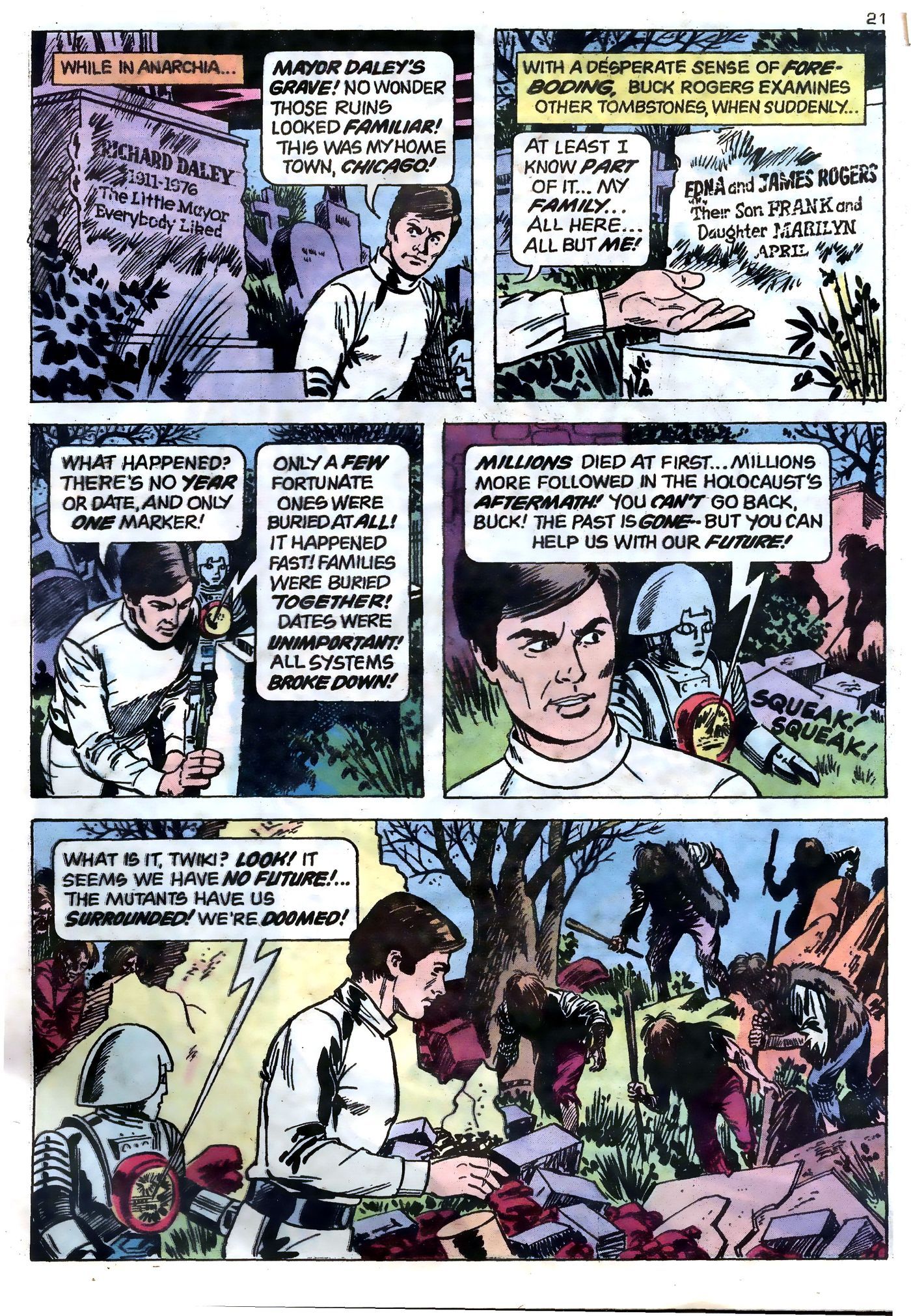 Read online Buck Rogers (1979) comic -  Issue # Full - 21