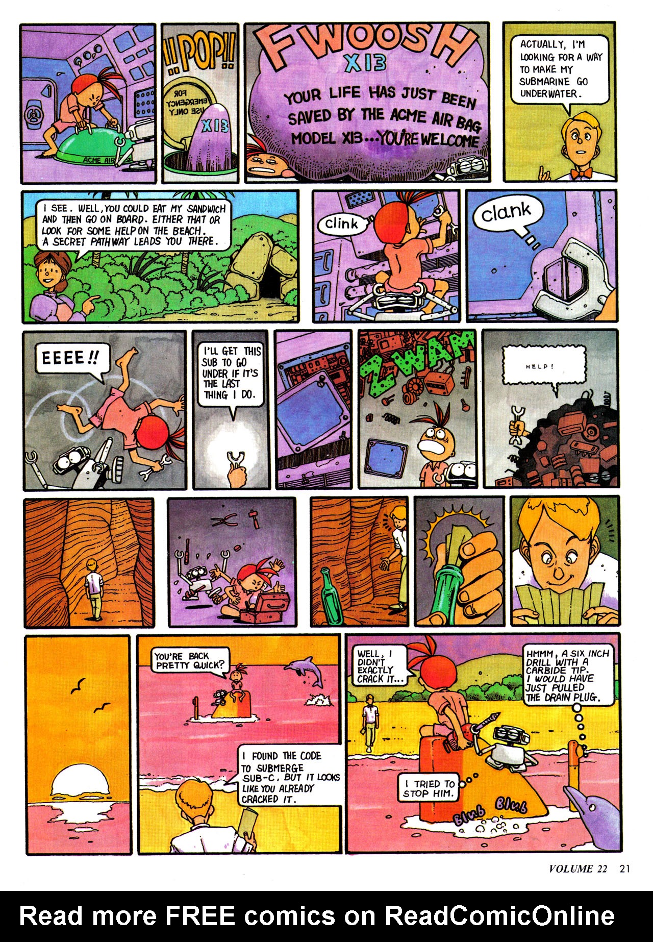 Read online Nintendo Power comic -  Issue #22 - 24
