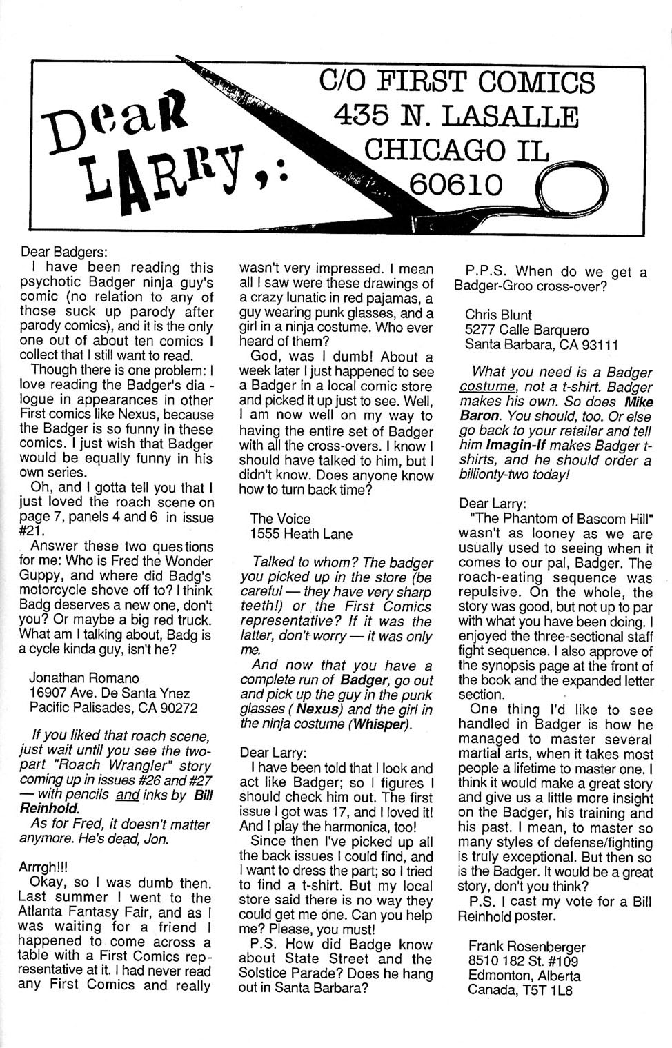 Read online The Badger comic -  Issue #24 - 31